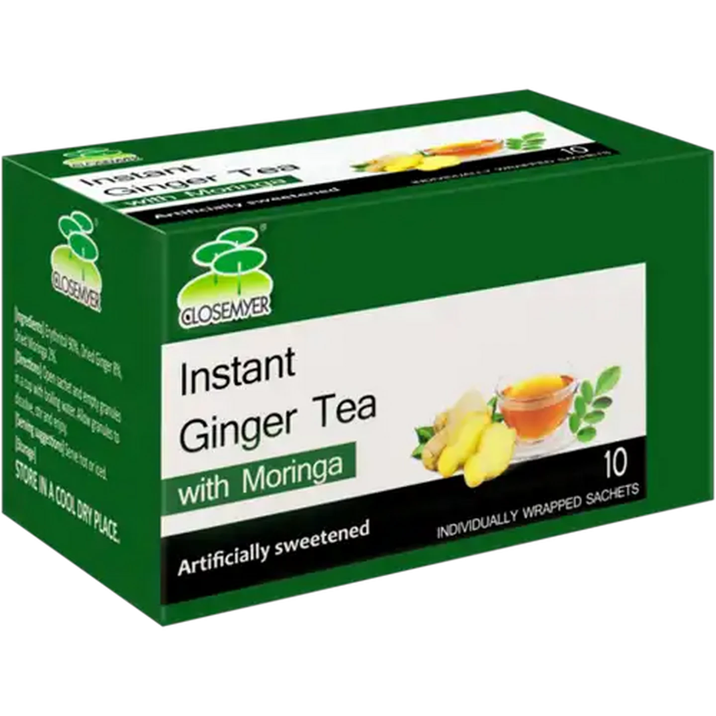 Image of Closemyer Instant Ginger Tea 10 Pack