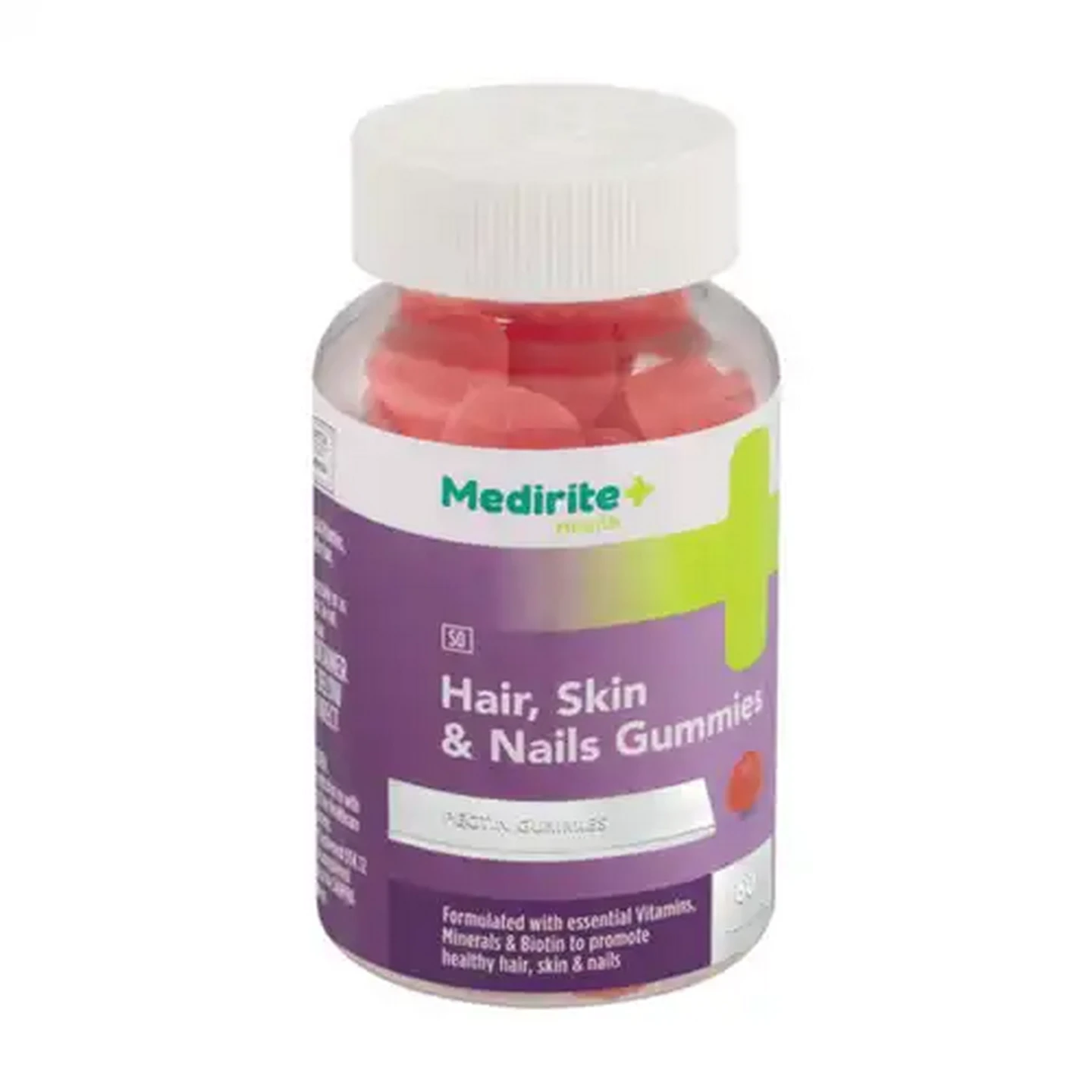 Image of Medirite Hair, Skin & Nails Gummies 60 Pack