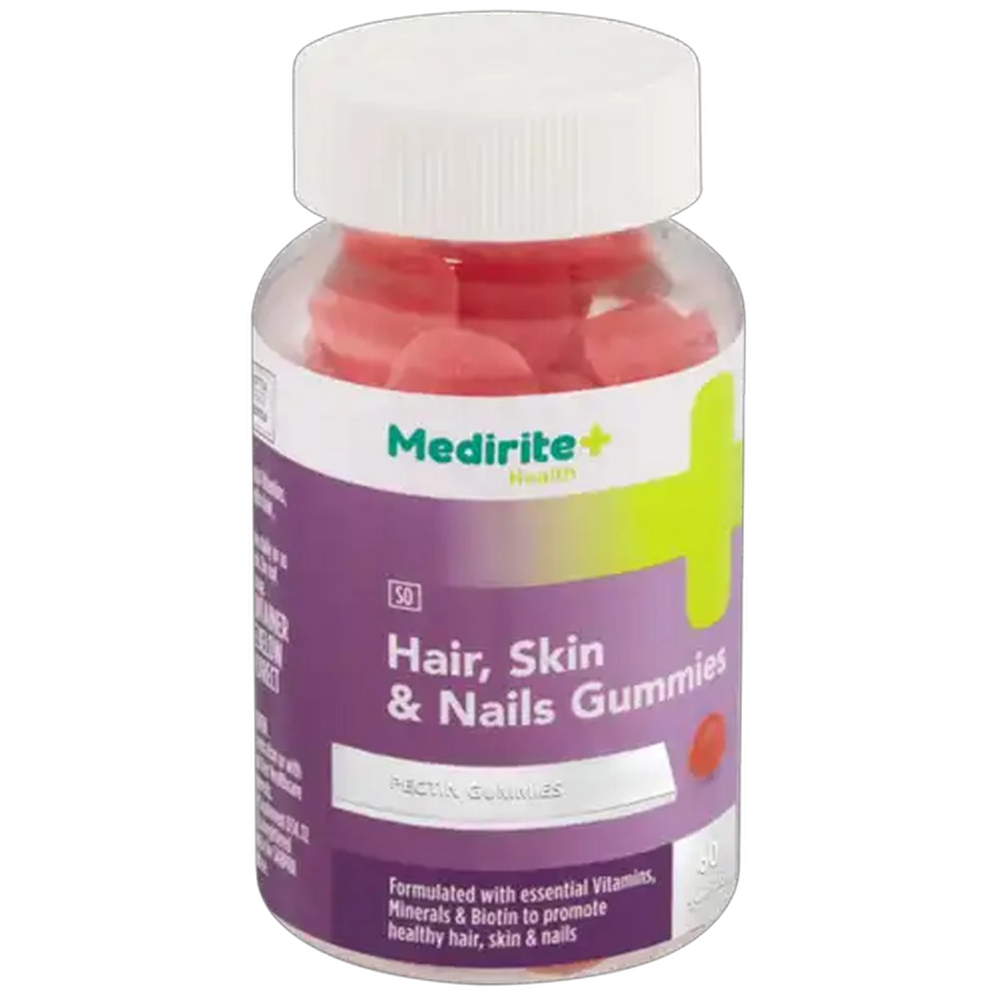 Image of Medirite Hair, Skin & Nails Gummies 60 Pack