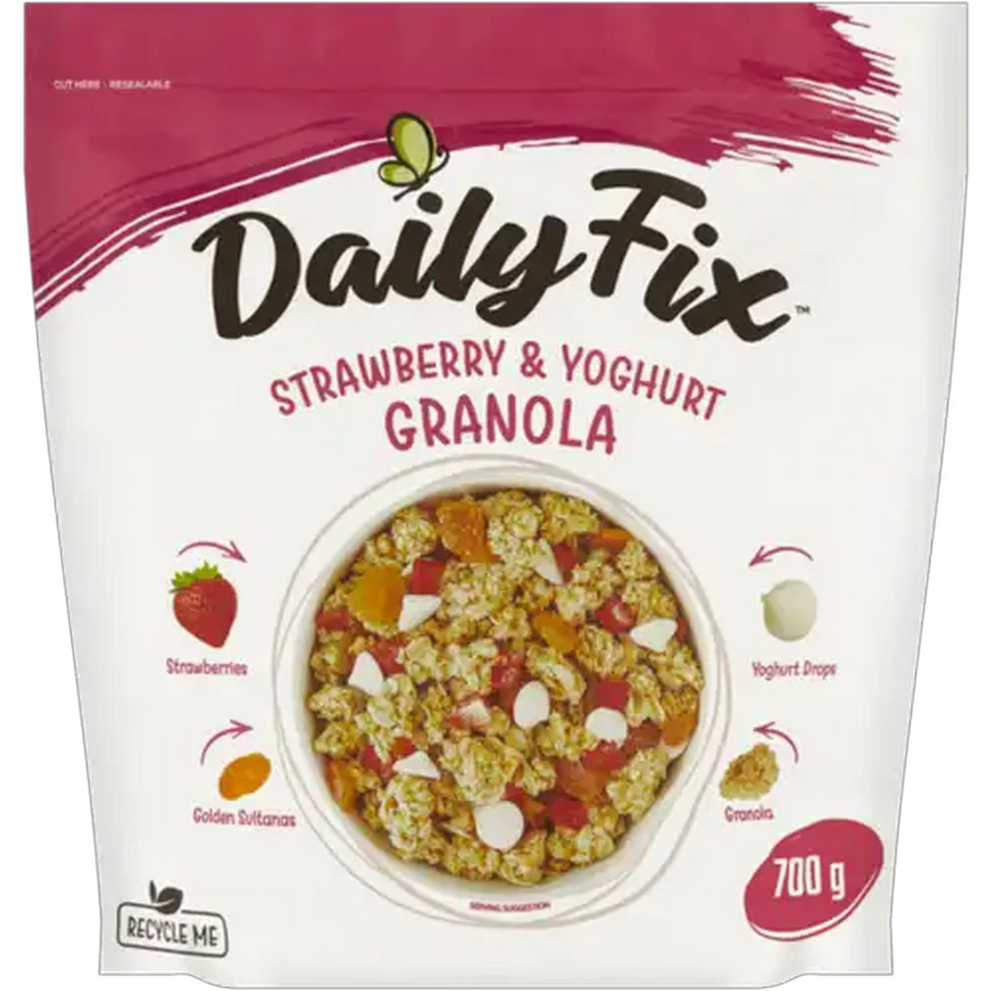 Image of DailyFix Strawberry & Yoghurt Granola 700g