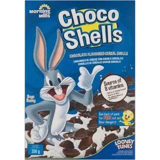 Morning Mills Choco Shells Cereal 350g