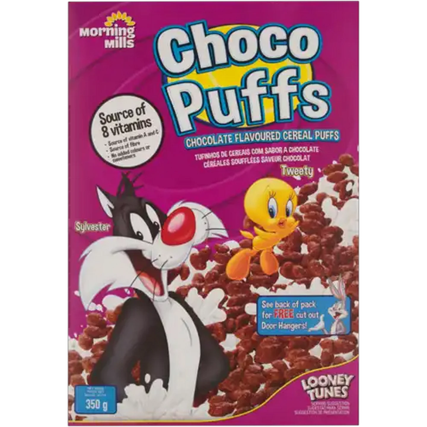 Image of Morning Mills Choco Puffs Cereal 350g
