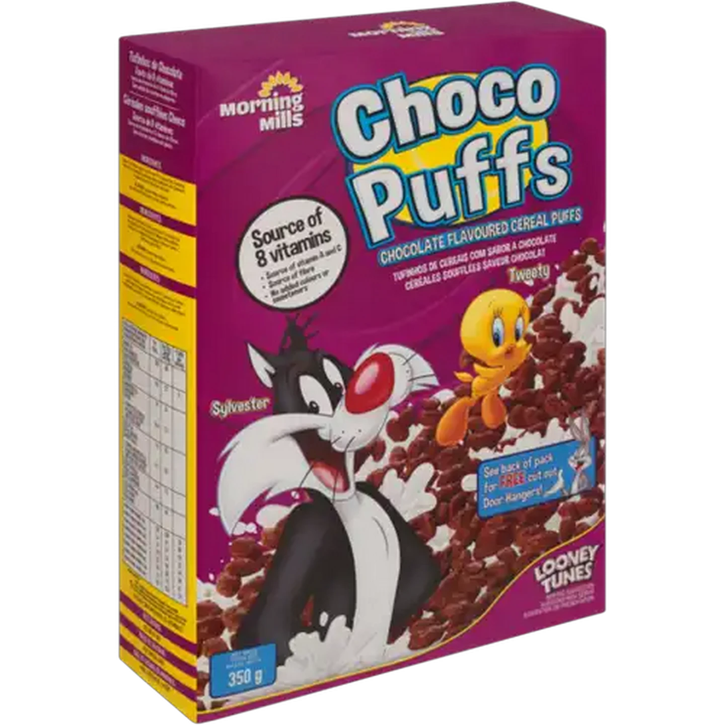 Image of Morning Mills Choco Puffs Cereal 350g