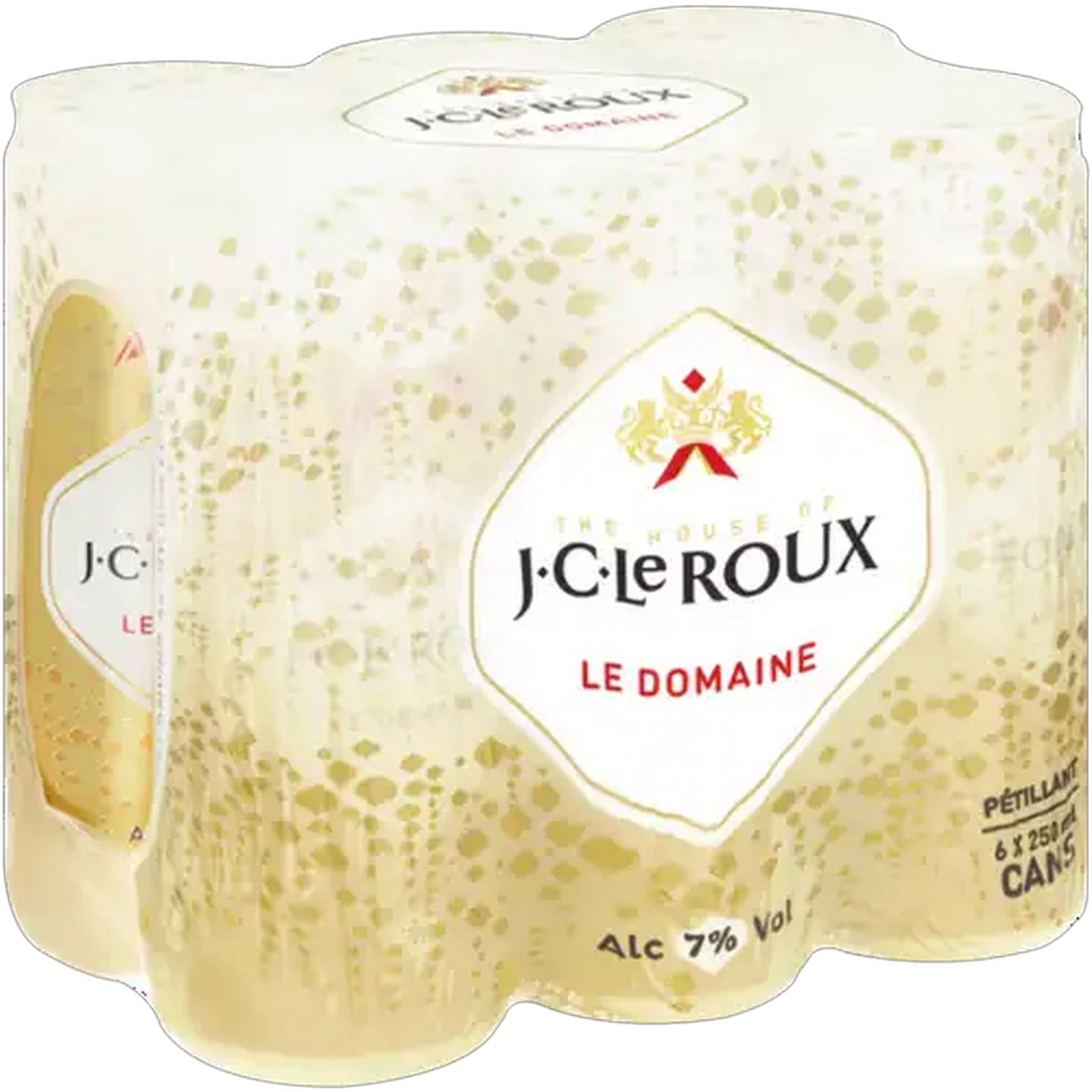 Image of J.C. Le Roux Le Domaine Light Sparkling Wine Cans 6 x 250ml