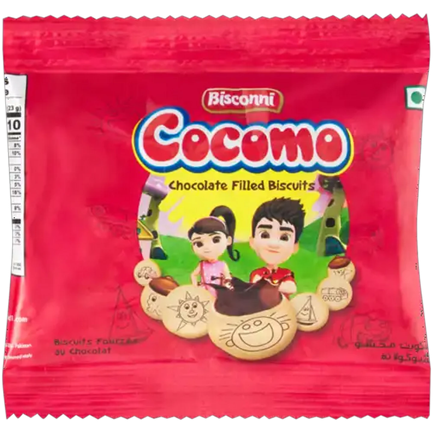 Image of Bisconni Cocomo Chocolate Filled Biscuits 23g