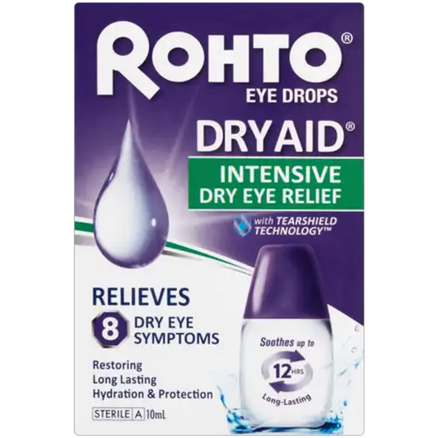 Image of Rohto Dry Aid Eye Drops 10ml