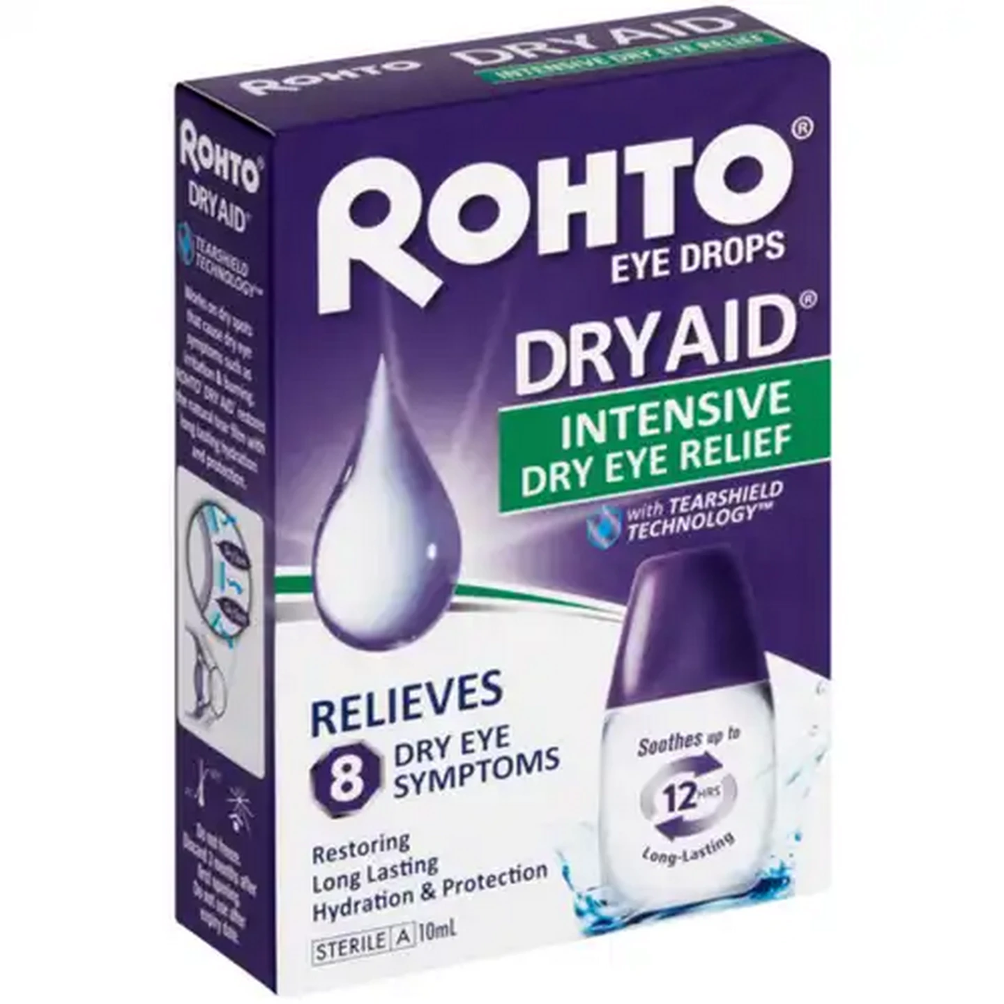 Image of Rohto Dry Aid Eye Drops 10ml