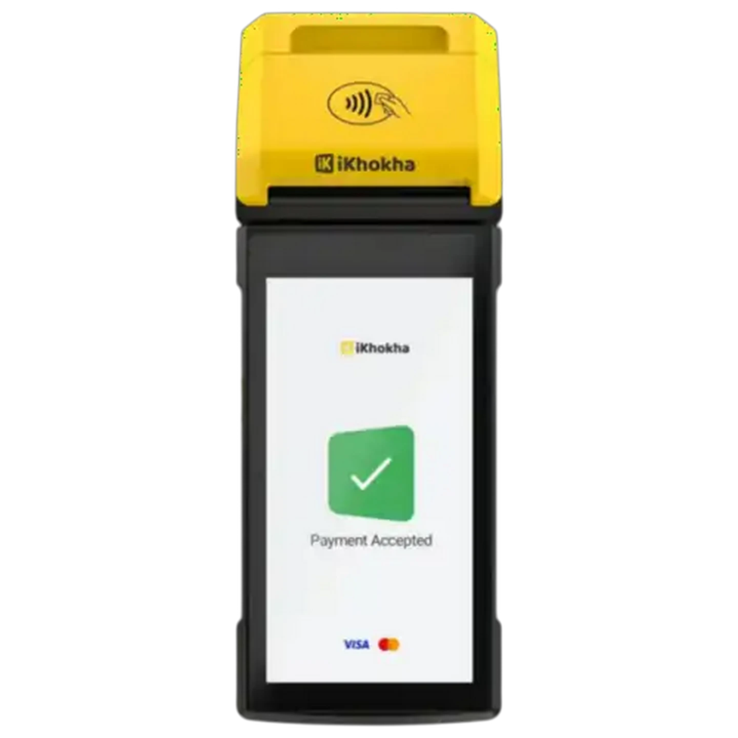 Image of Ikhokha Flyer Yellow Touch Screen POS Machine