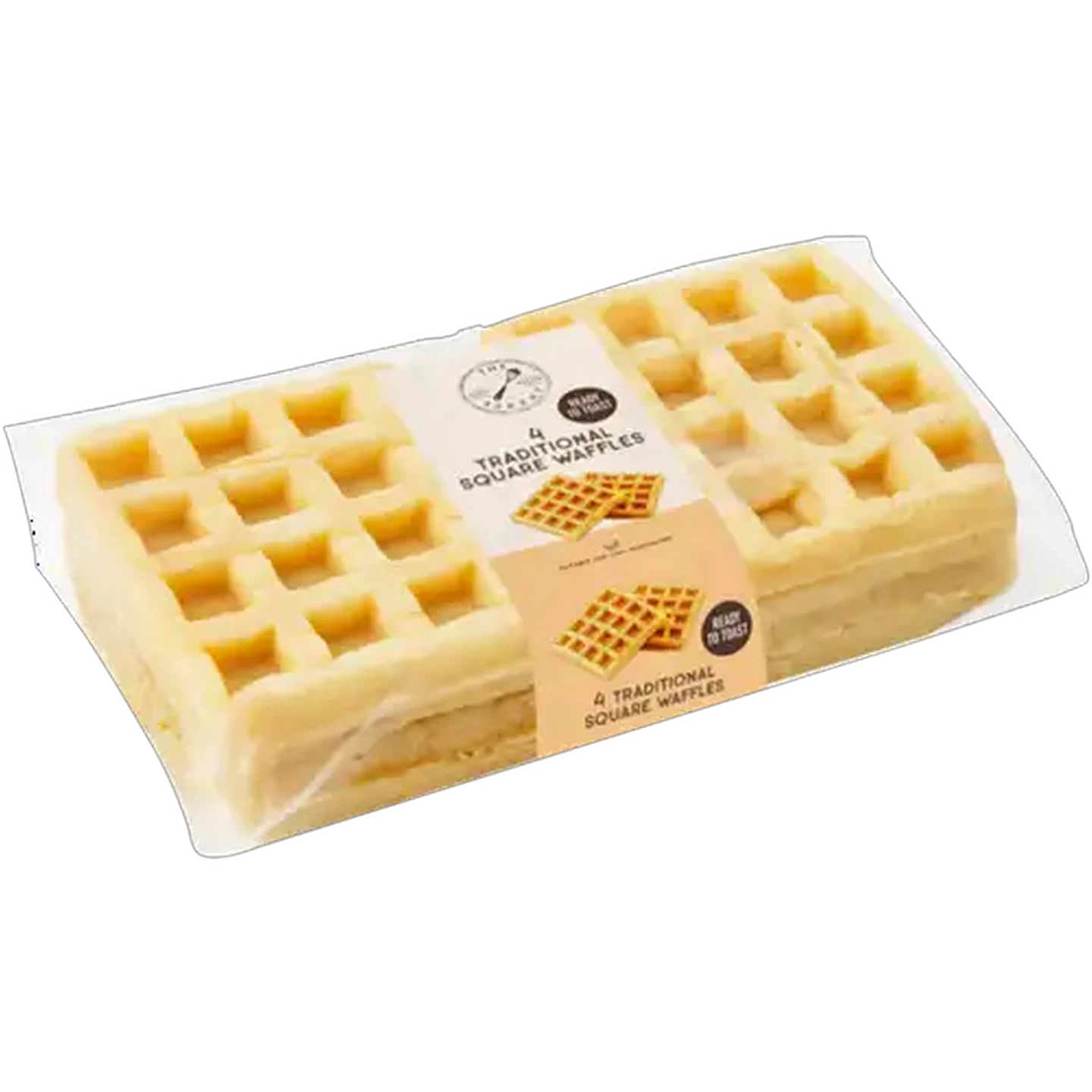 Image of The Bakery Traditional Square Waffles 4 Pack