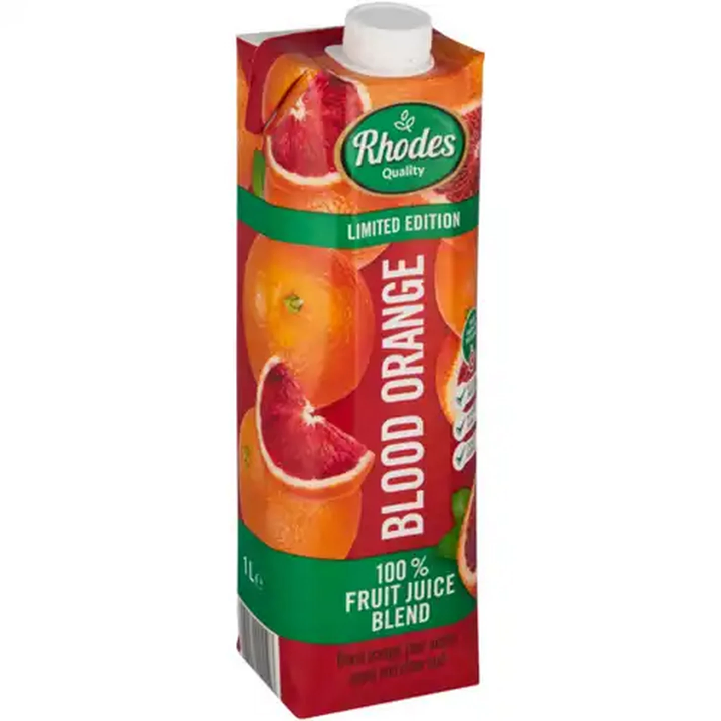 Image of Rhodes Quality Quality Limited Edition Blood Orange 100% Fruit Juice Blend 1L