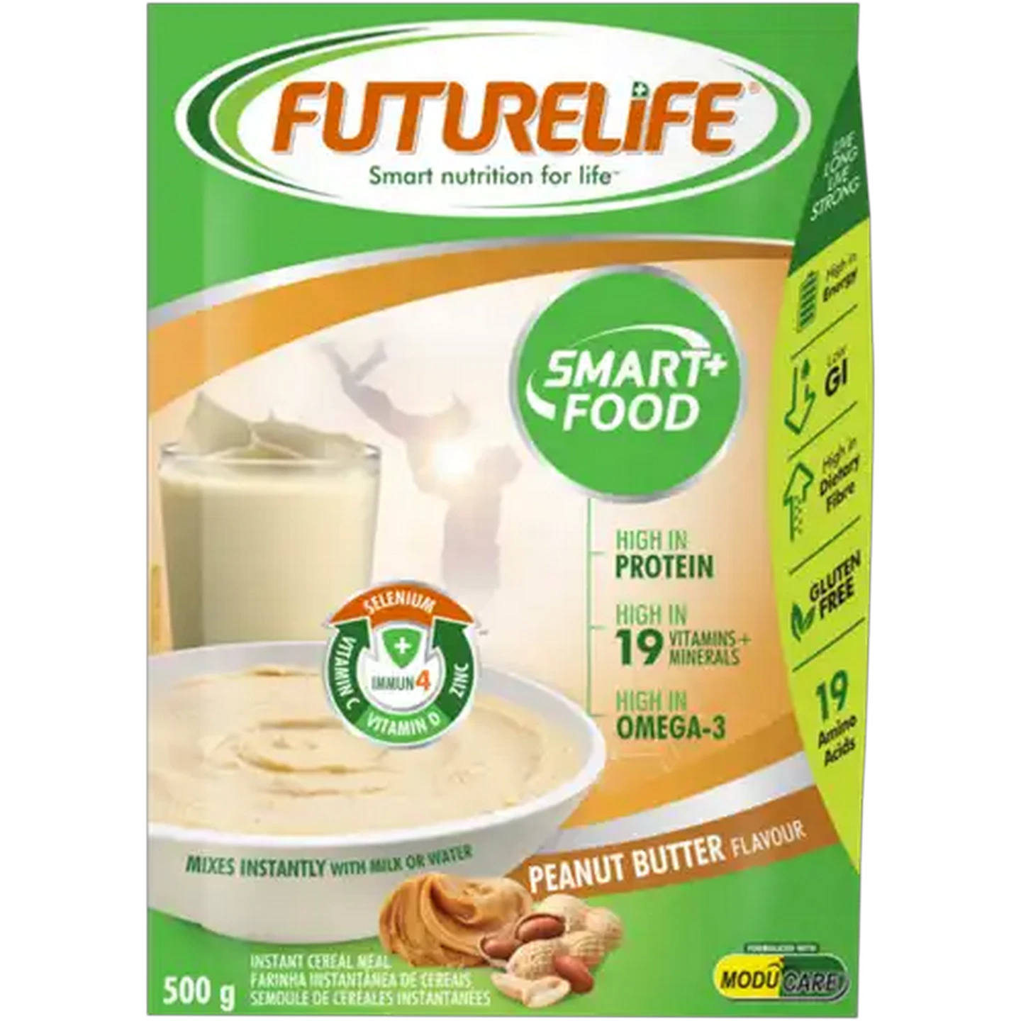 Image of FUTURELIFE Smart Food Peanut Butter Flavour Instant Cereal Meal 500g