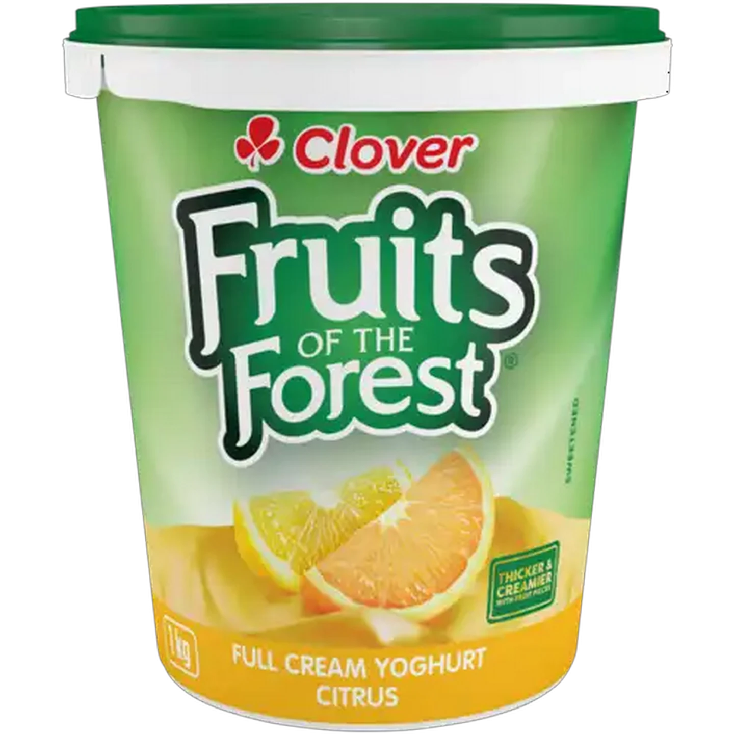 Image of Clover Fruits of the Forest Citrus Full Cream Yoghurt 1kg