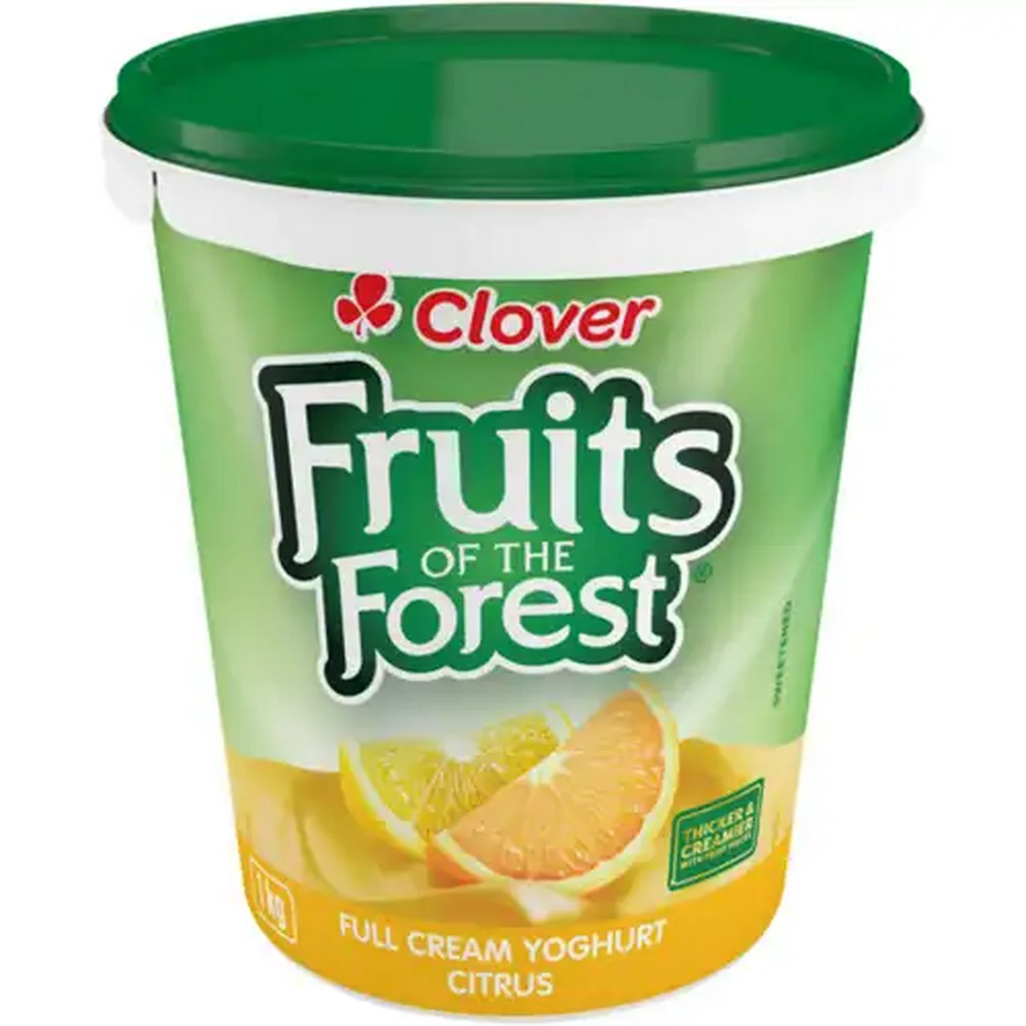 Image of Clover Fruits of the Forest Citrus Full Cream Yoghurt 1kg