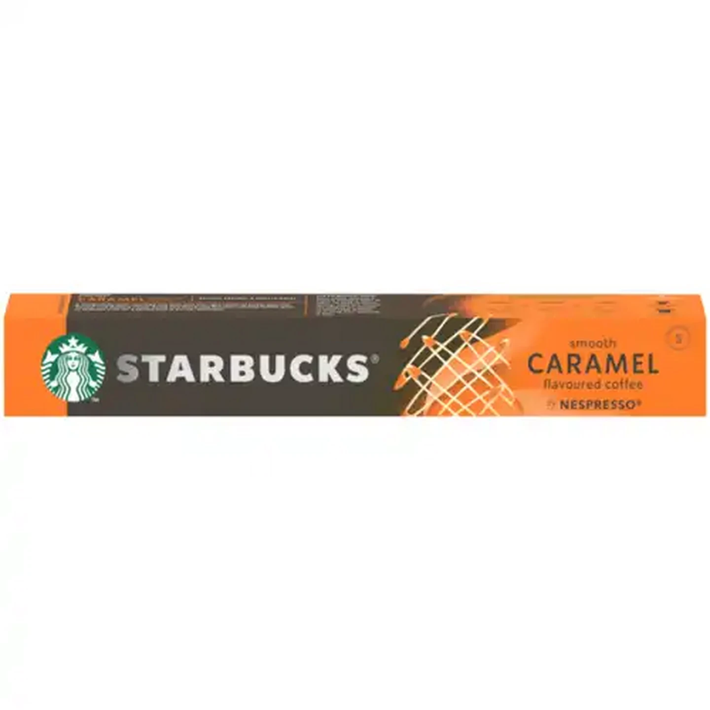 Image of Starbucks by Nespresso Smooth Caramel Flavoured Coffee Capsules 10 Pack