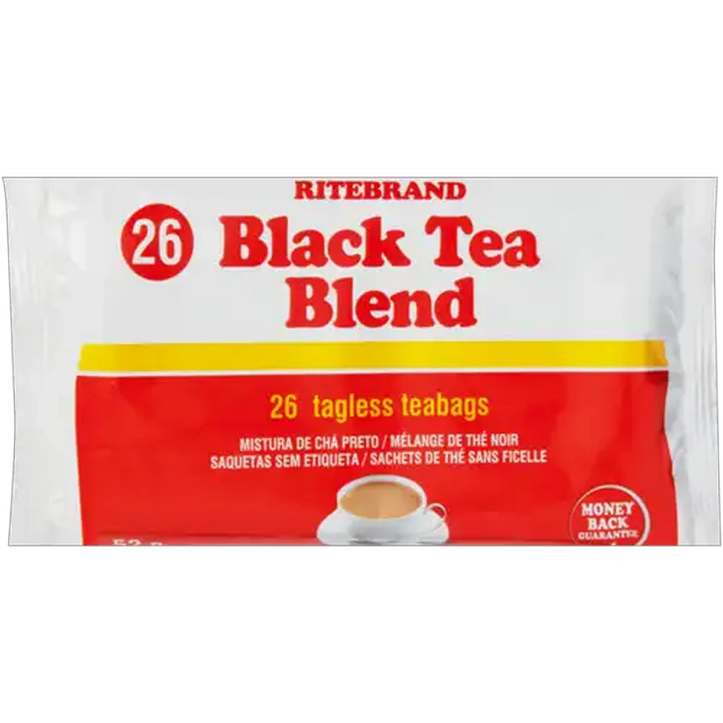 Image of Ritebrand Tagless Teabags 26 Pack