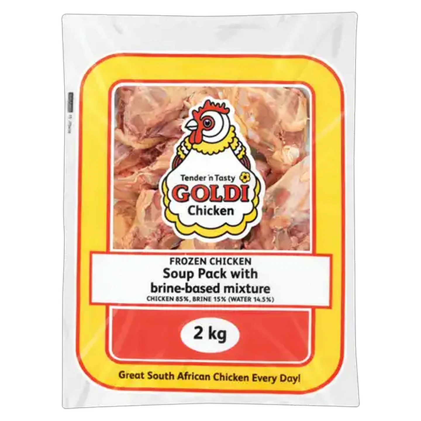 Image of Goldi Chicken Frozen Chicken Soup Pack With Brine Based Mixture 2kg