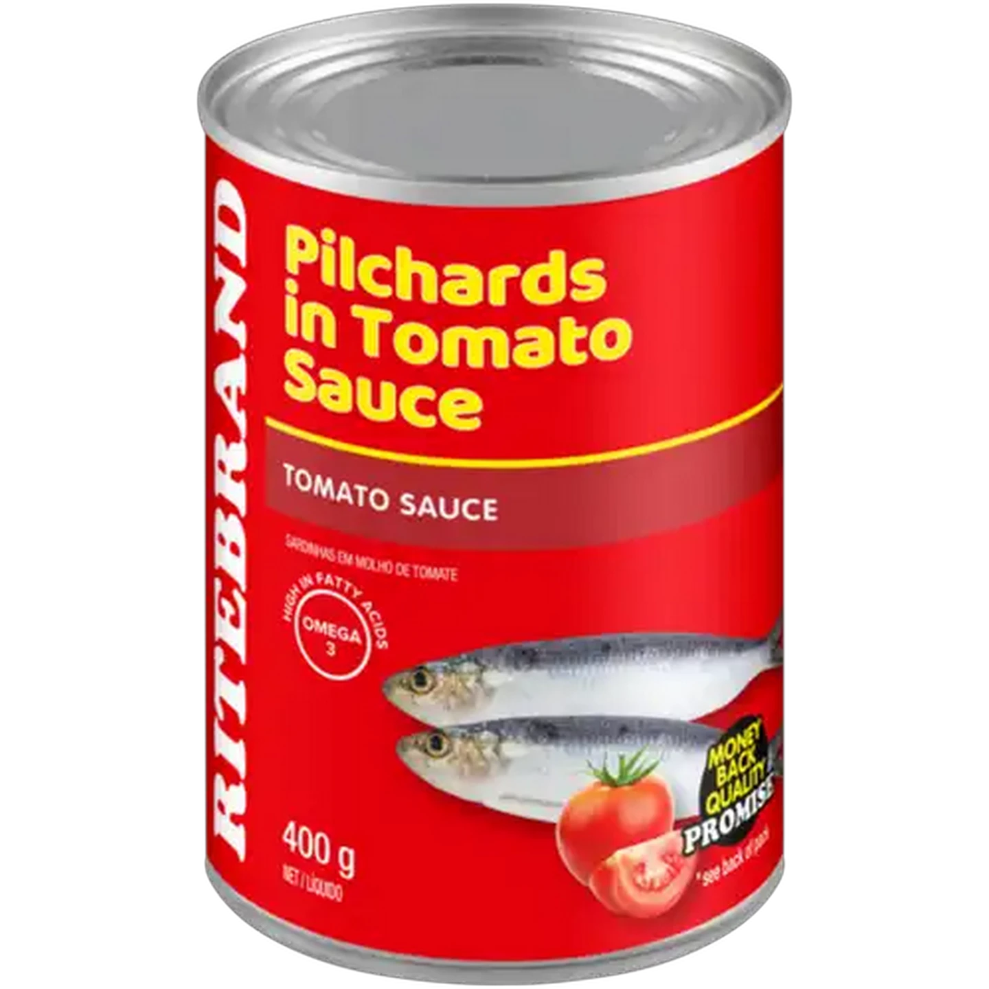 Image of Ritebrand Pilchards in Tomato Sauce 400g
