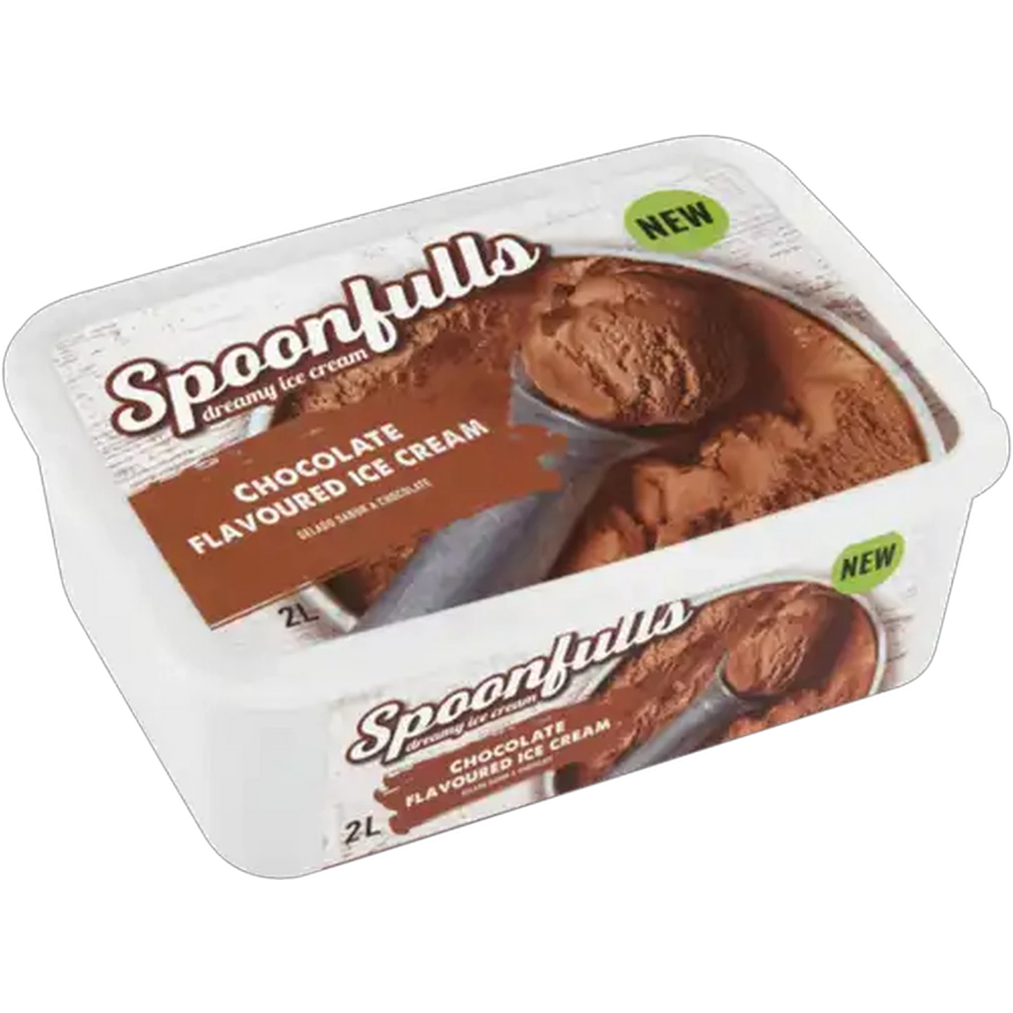 Image of Spoonfulls Chocolate Flavoured Ice Cream 2L
