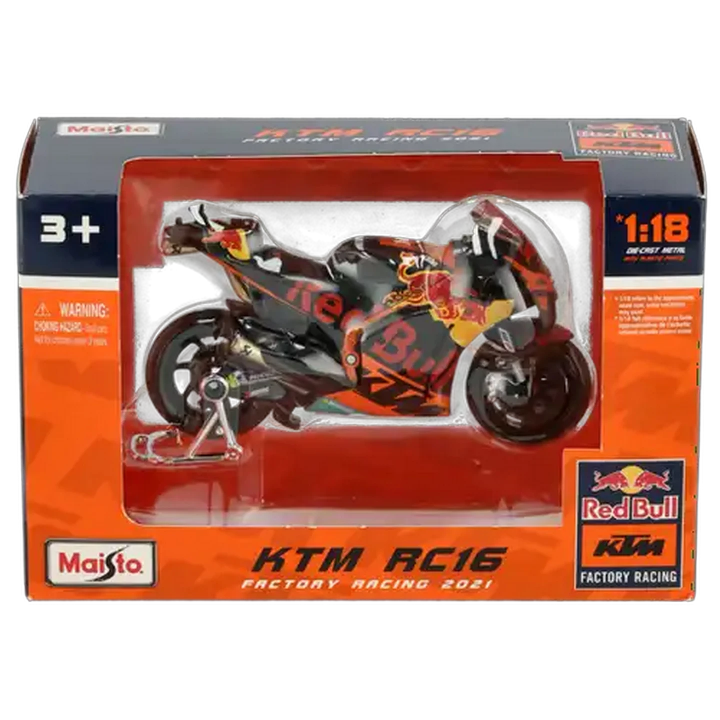 Image of Red Bull KTM Die Cast Bike Scale 1:18