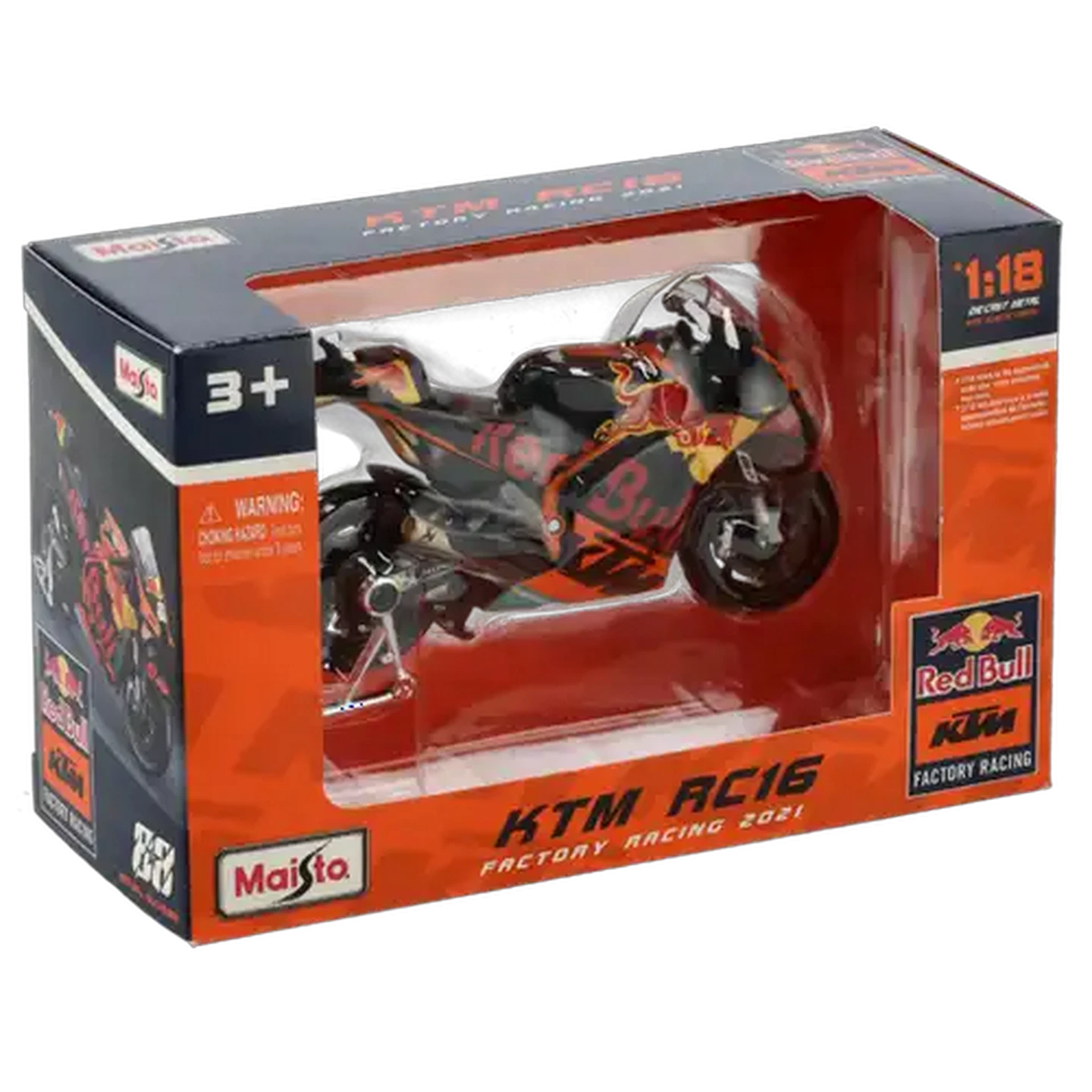 Image of Red Bull KTM Die Cast Bike Scale 1:18