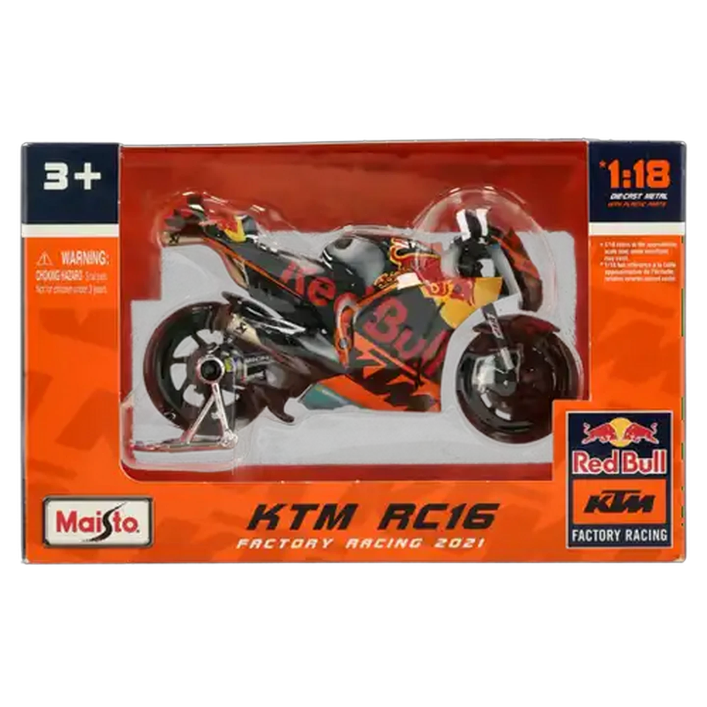 Image of Red Bull KTM Die Cast Bike Scale 1:18