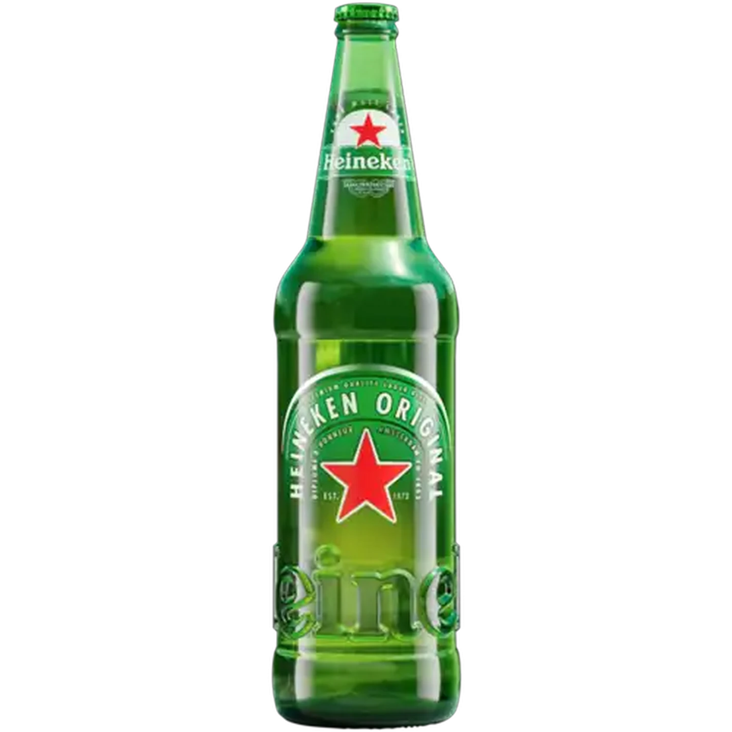 Image of Heineken Pure Malt Lager Beer Bottle 650ml