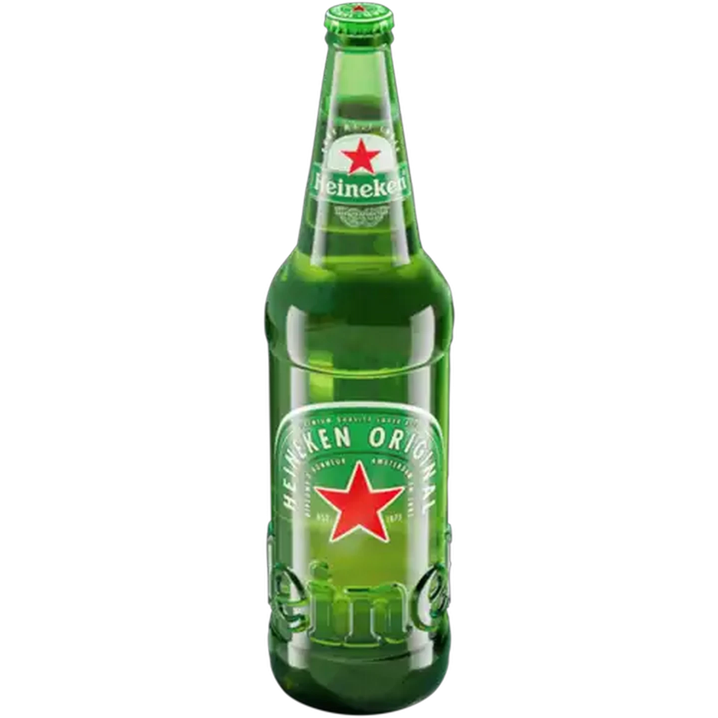 Image of Heineken Pure Malt Lager Beer Bottle 650ml