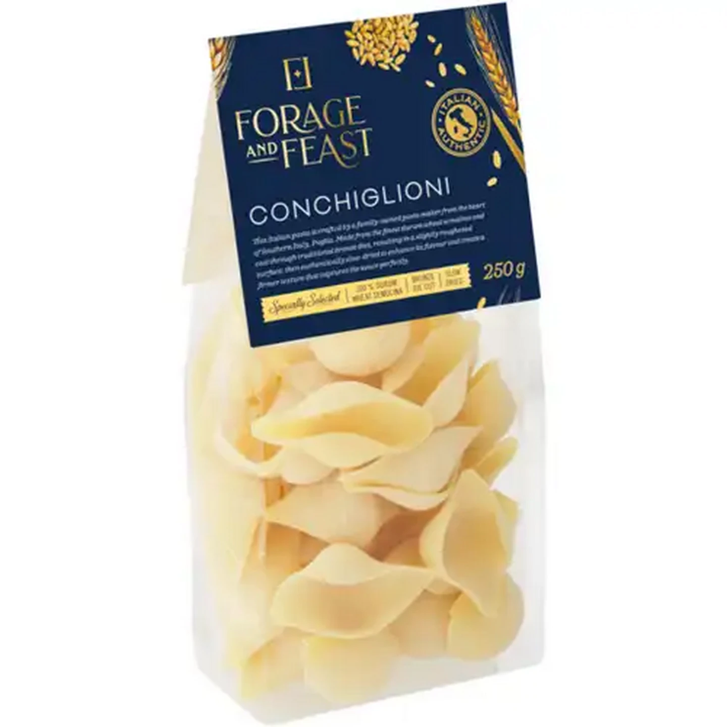 Image of Forage And Feast Conchiglioni 250g