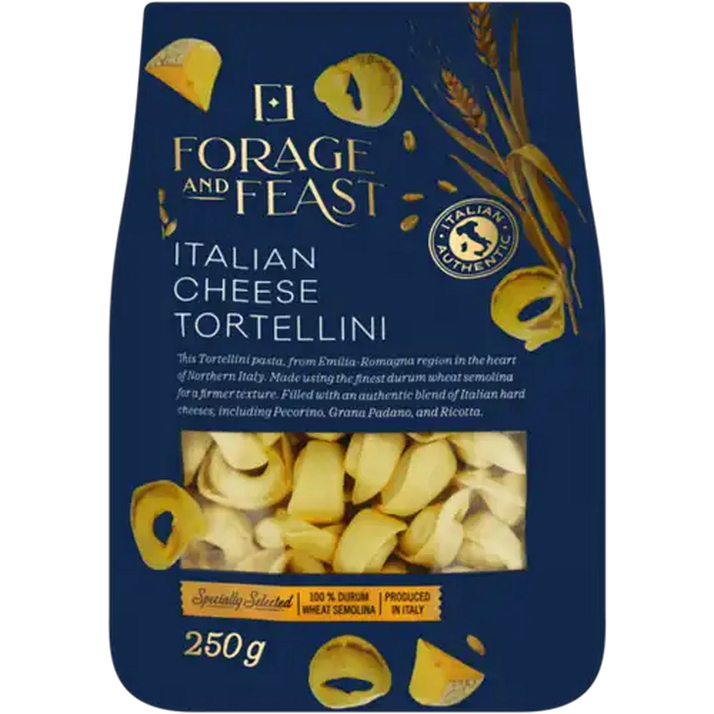Image of Forage And Feast Italian Cheese Tortellini 250g