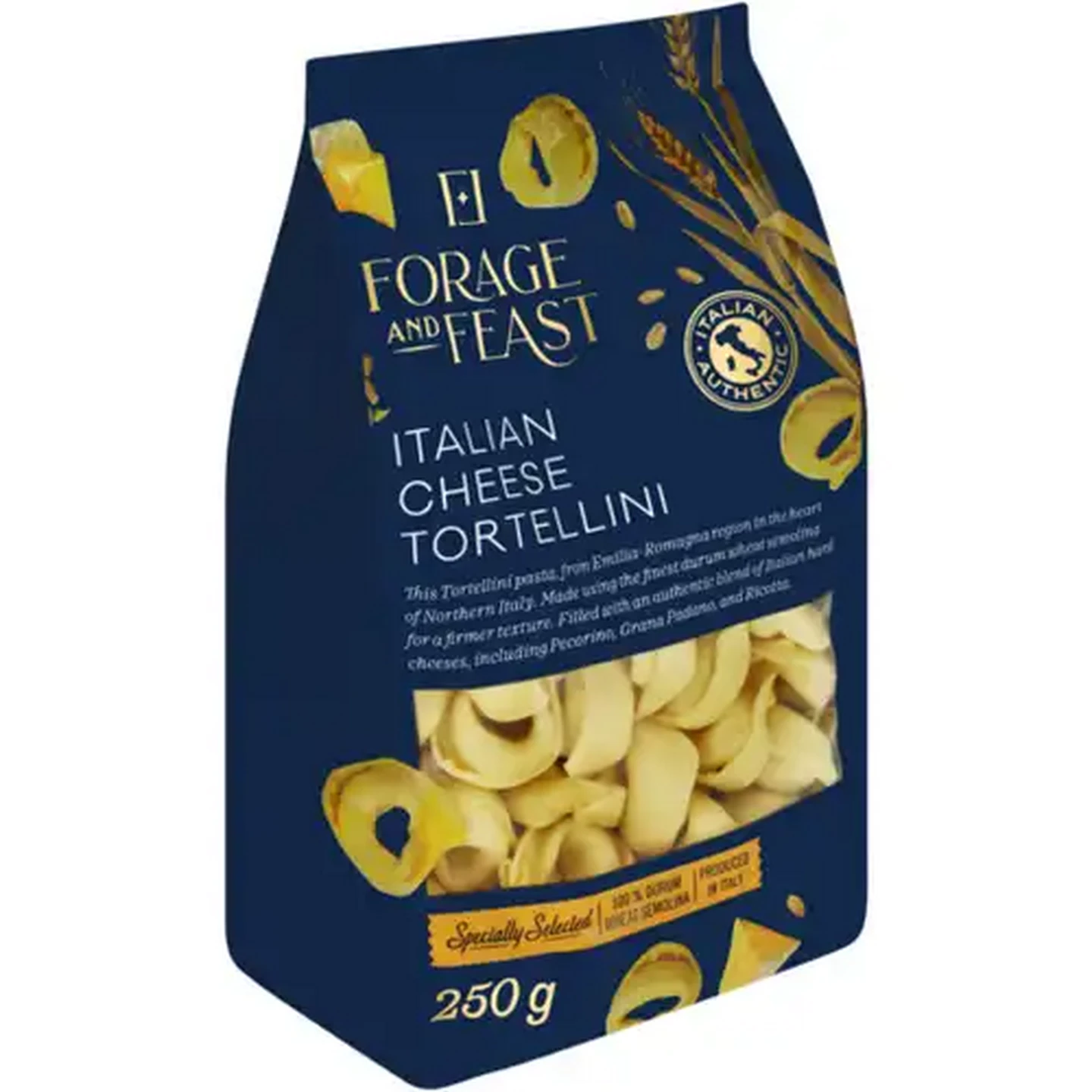 Image of Forage And Feast Italian Cheese Tortellini 250g