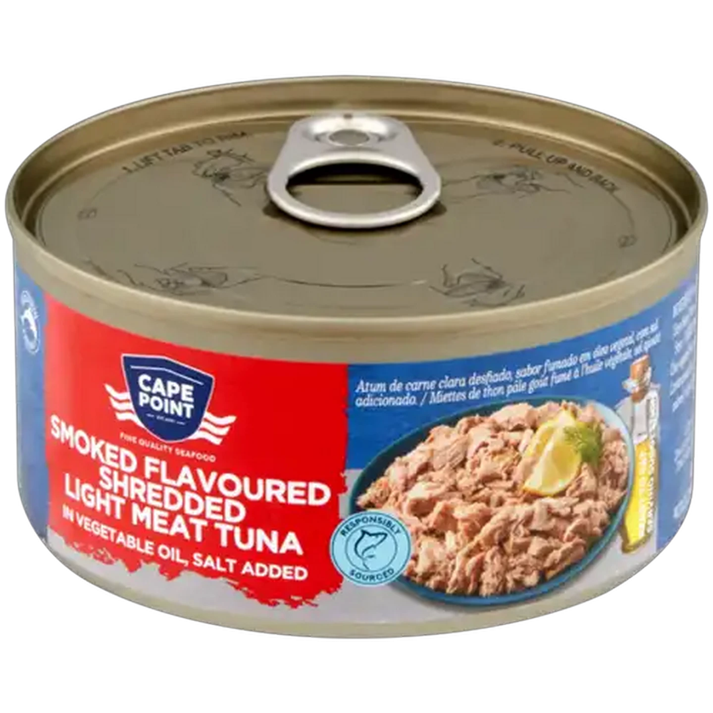 Image of Cape Point Smoked Flavoured Shredded Light Meat Tuna 170g