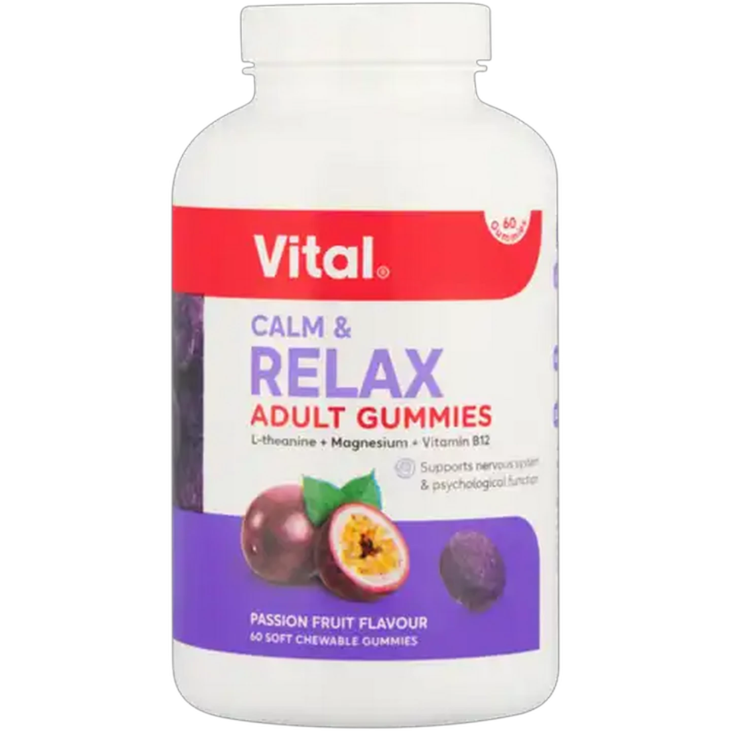 Image of Vital Calm & Relax Adult Gummies 60 Pack