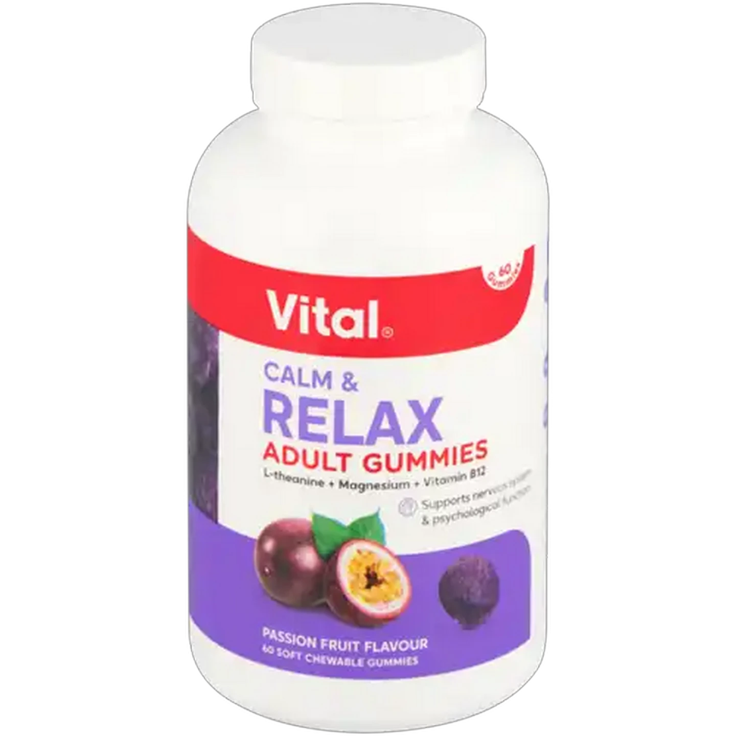 Image of Vital Calm & Relax Adult Gummies 60 Pack