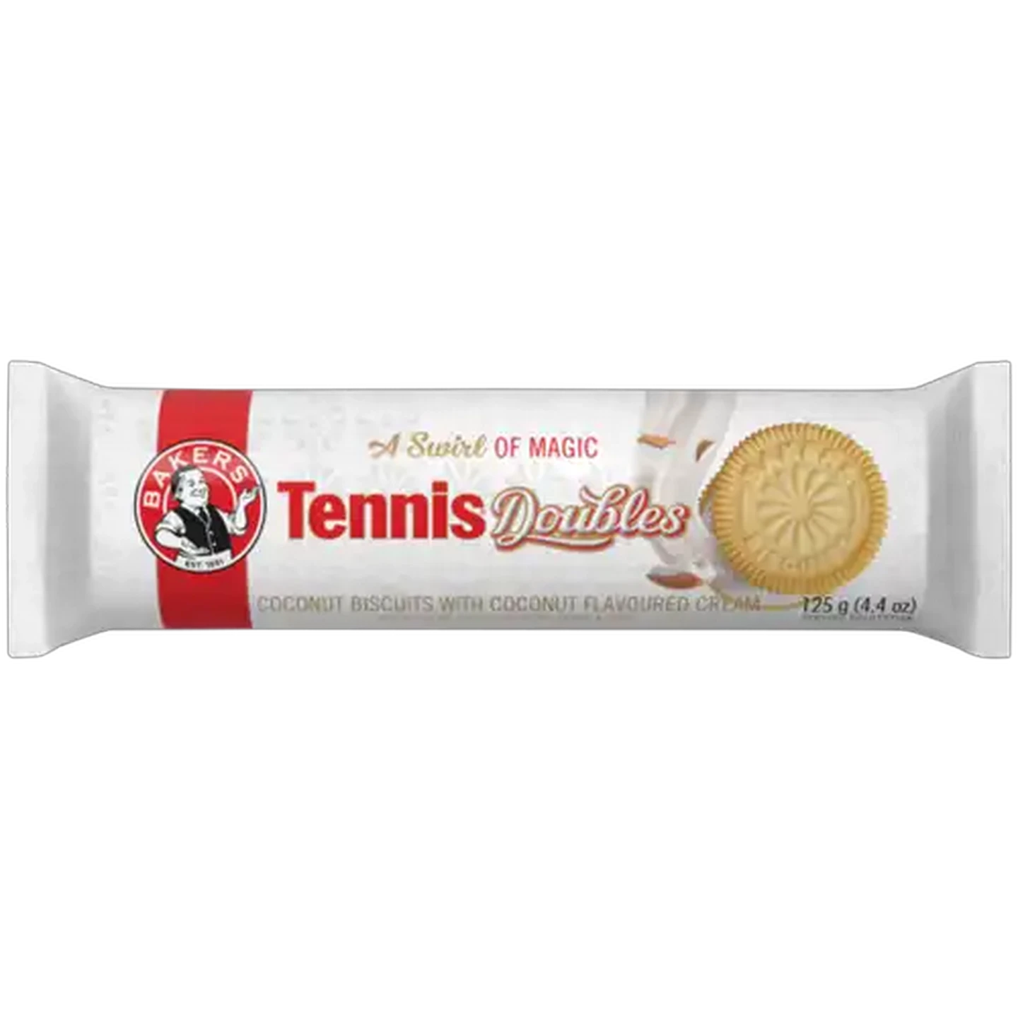 Image of Bakers Tennis Doubles Biscuits 125g
