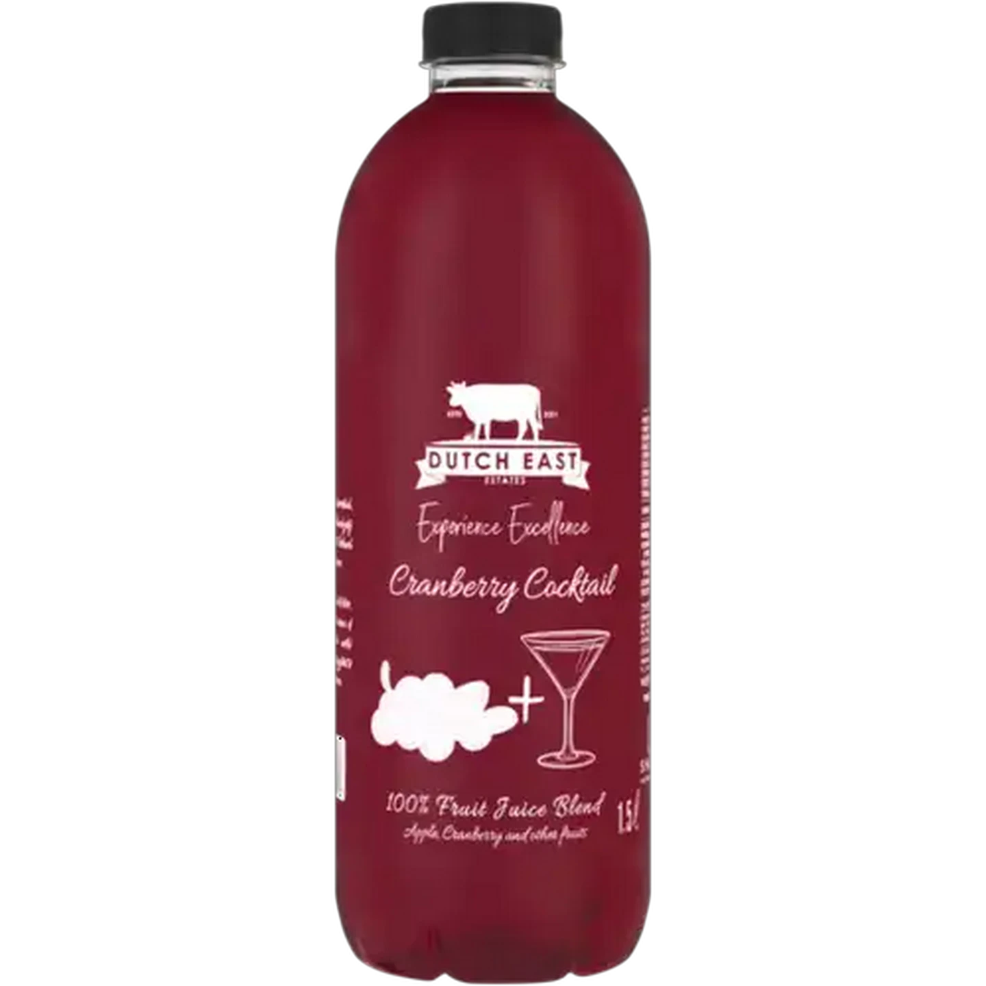 Image of Dutch East Cranberry Cocktail 100% Fruit Juice Blend 1.5L