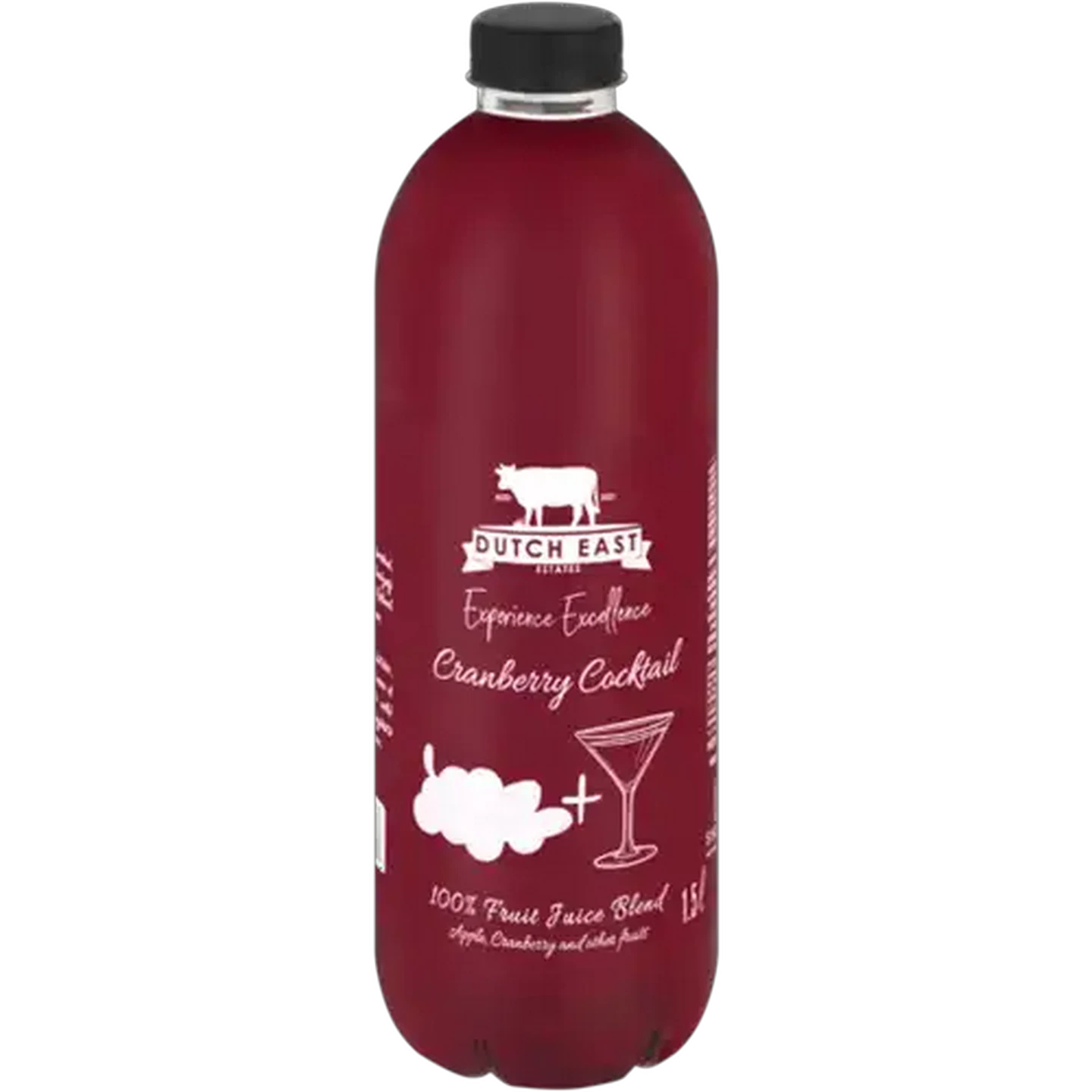 Image of Dutch East Cranberry Cocktail 100% Fruit Juice Blend 1.5L
