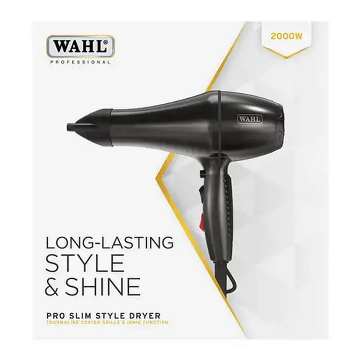 Image of Wahl Pro Slim Style 2000w Professional AC Hair Dryer 3 Piece