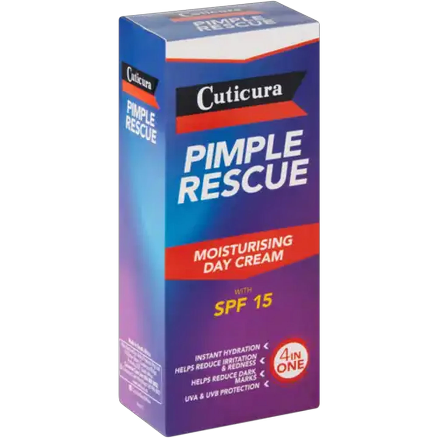 Image of Cuticura Pimple Rescue SPF 15 Moisturising Day Cream 100ml