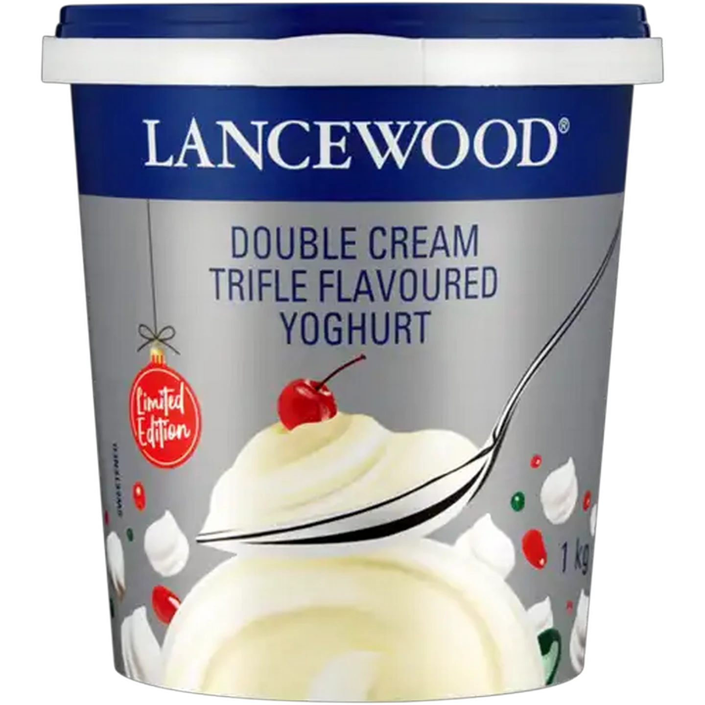 Image of LANCEWOOD Trifle Flavoured Limited Edition Double Cream Yoghurt 1kg