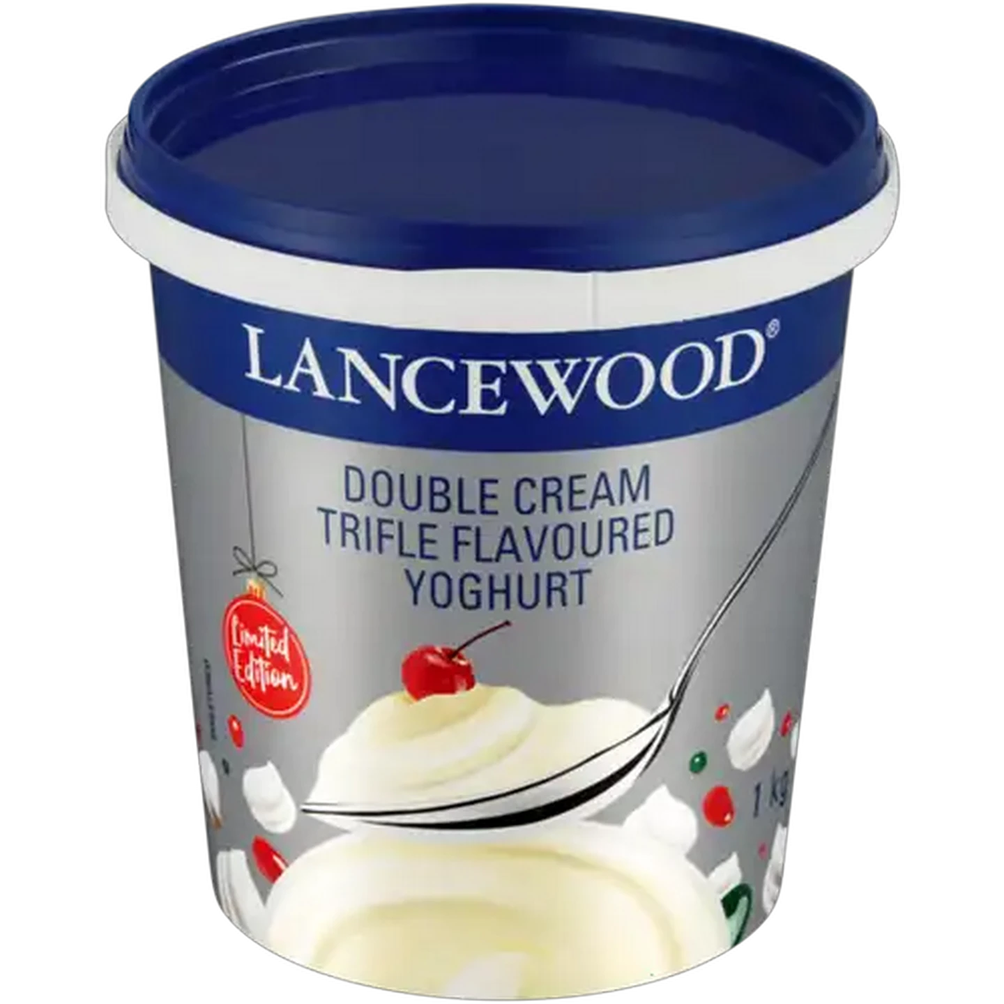 Image of LANCEWOOD Trifle Flavoured Limited Edition Double Cream Yoghurt 1kg