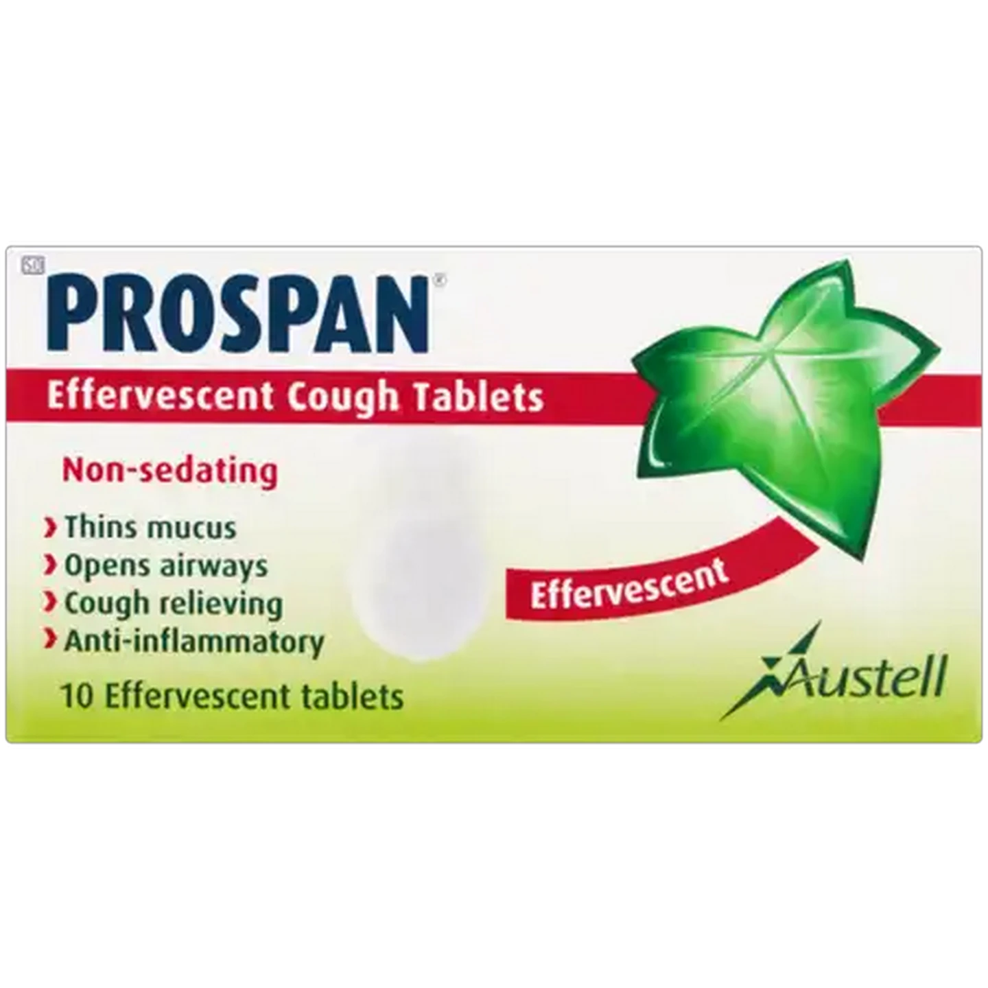 Image of Prospan Effervescent Cough Tablets 10 Pack