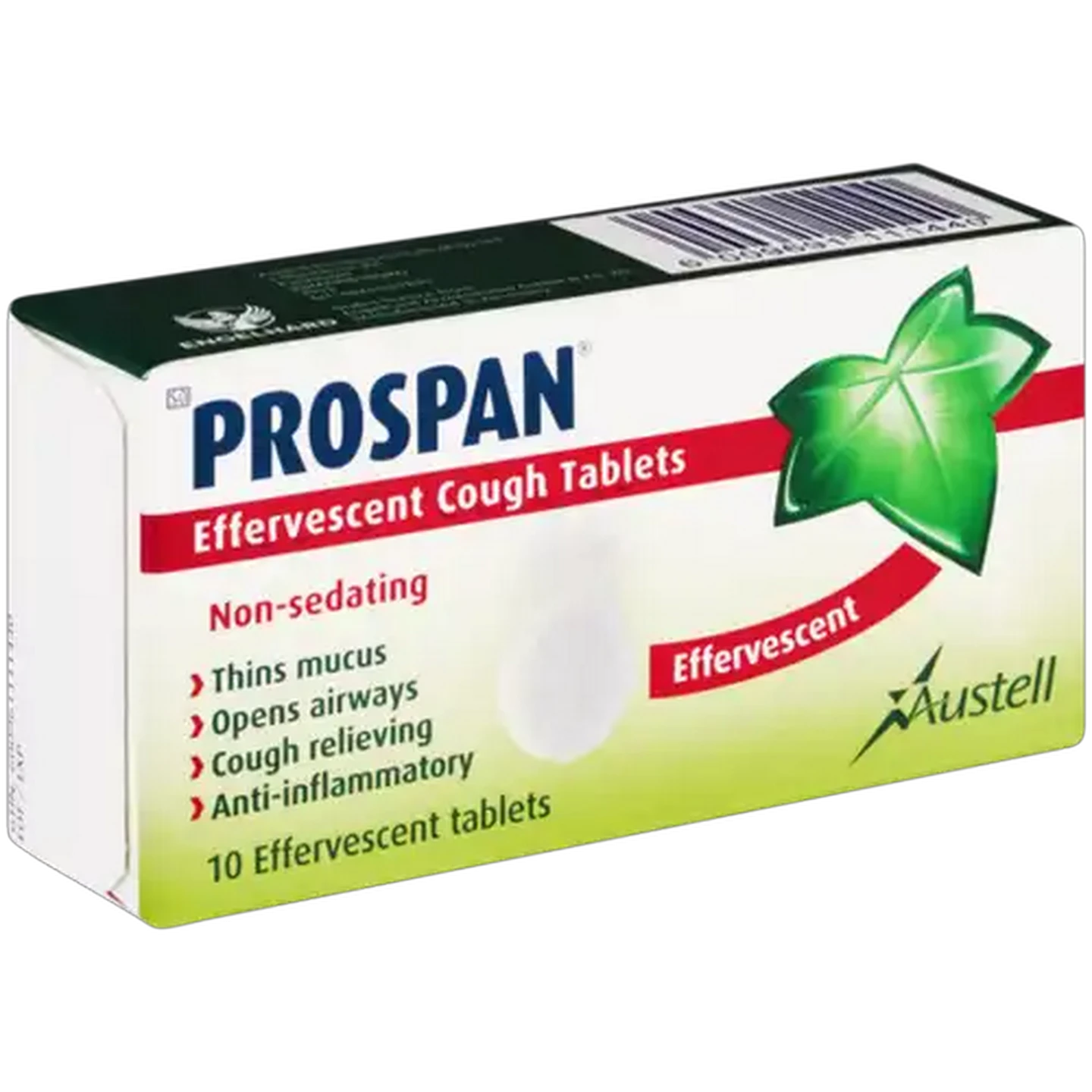 Image of Prospan Effervescent Cough Tablets 10 Pack