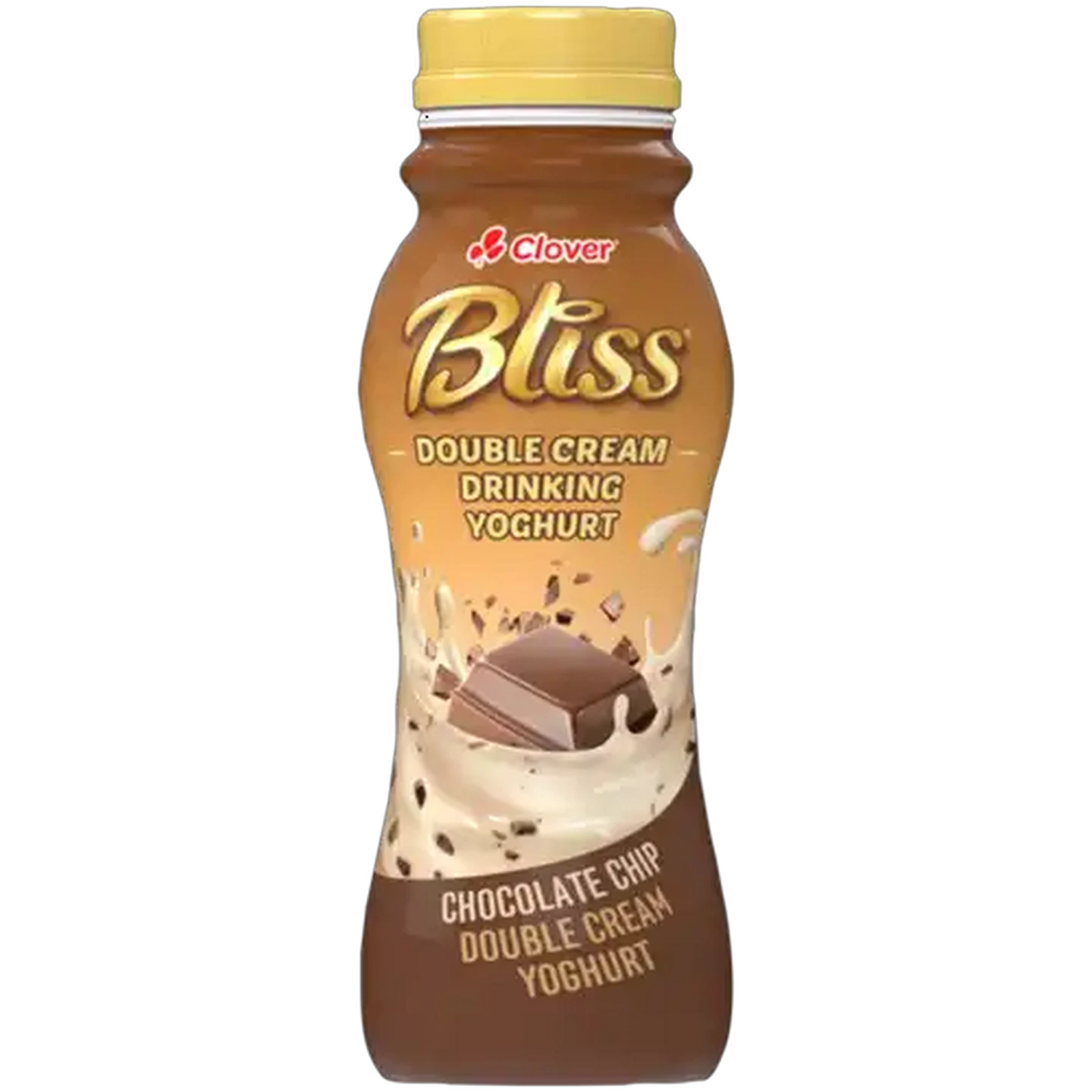 Image of Clover Bliss Chocolate Chip Double Cream Drinking Yoghurt 250g