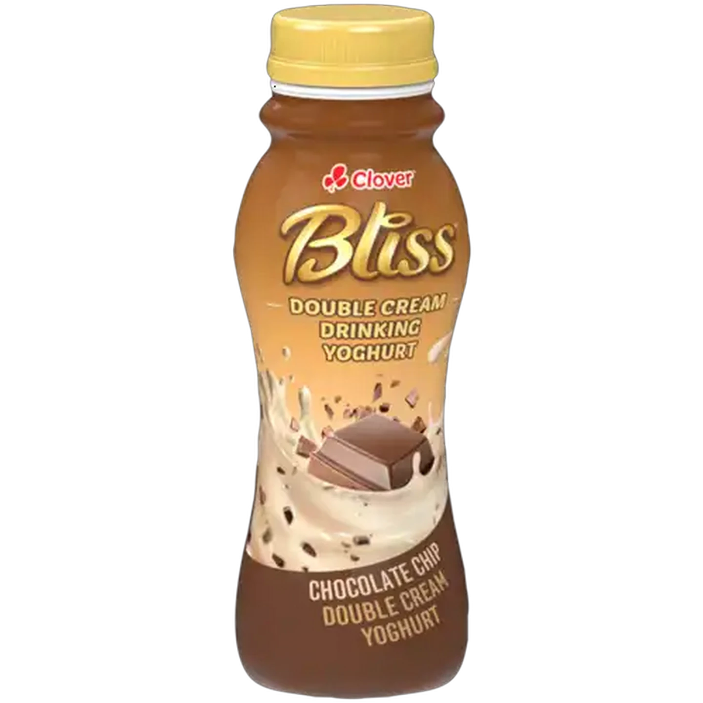 Image of Clover Bliss Chocolate Chip Double Cream Drinking Yoghurt 250g