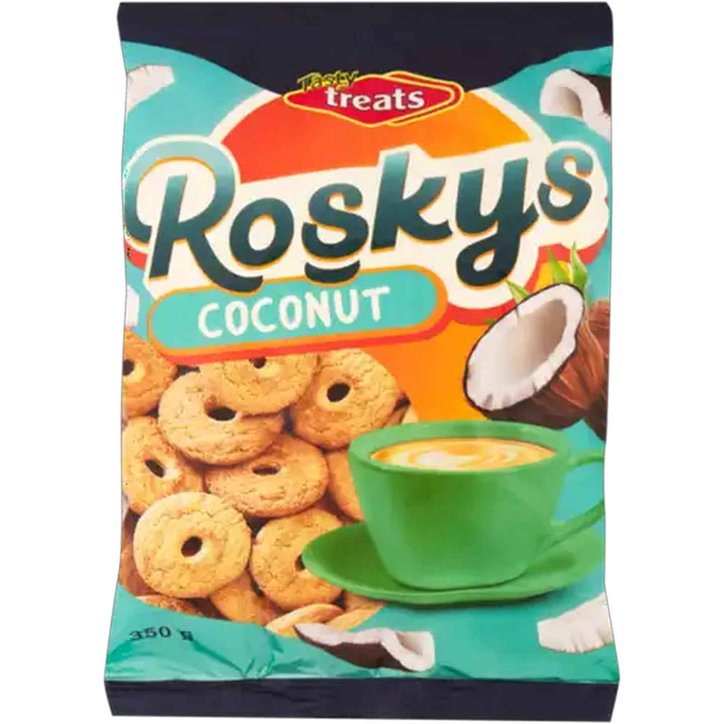 Image of Tasty Treats Roskys Coconut Biscuits 350g