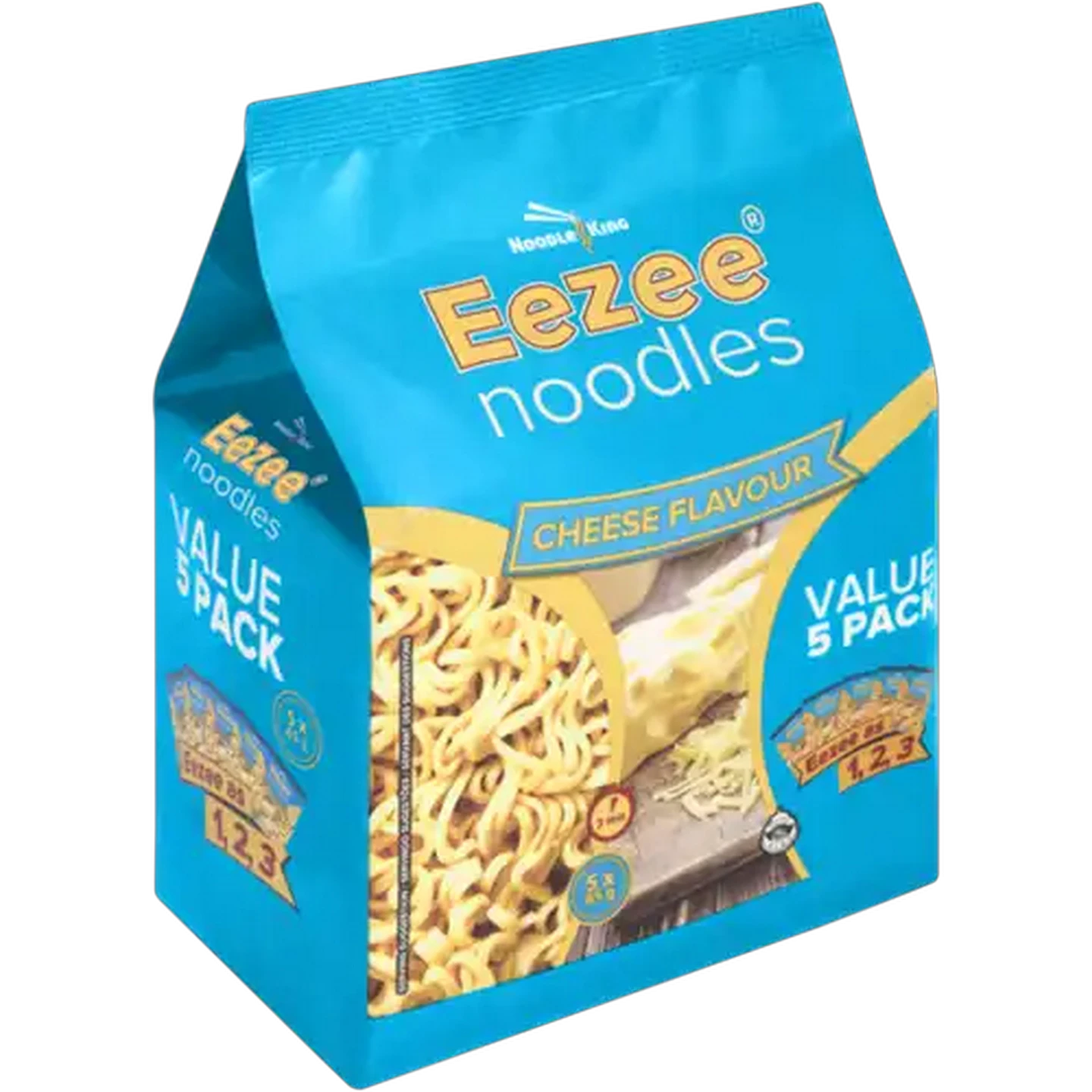 Image of Eezee Noodles Cheese Flavour Instant Noodles 5 x 65g