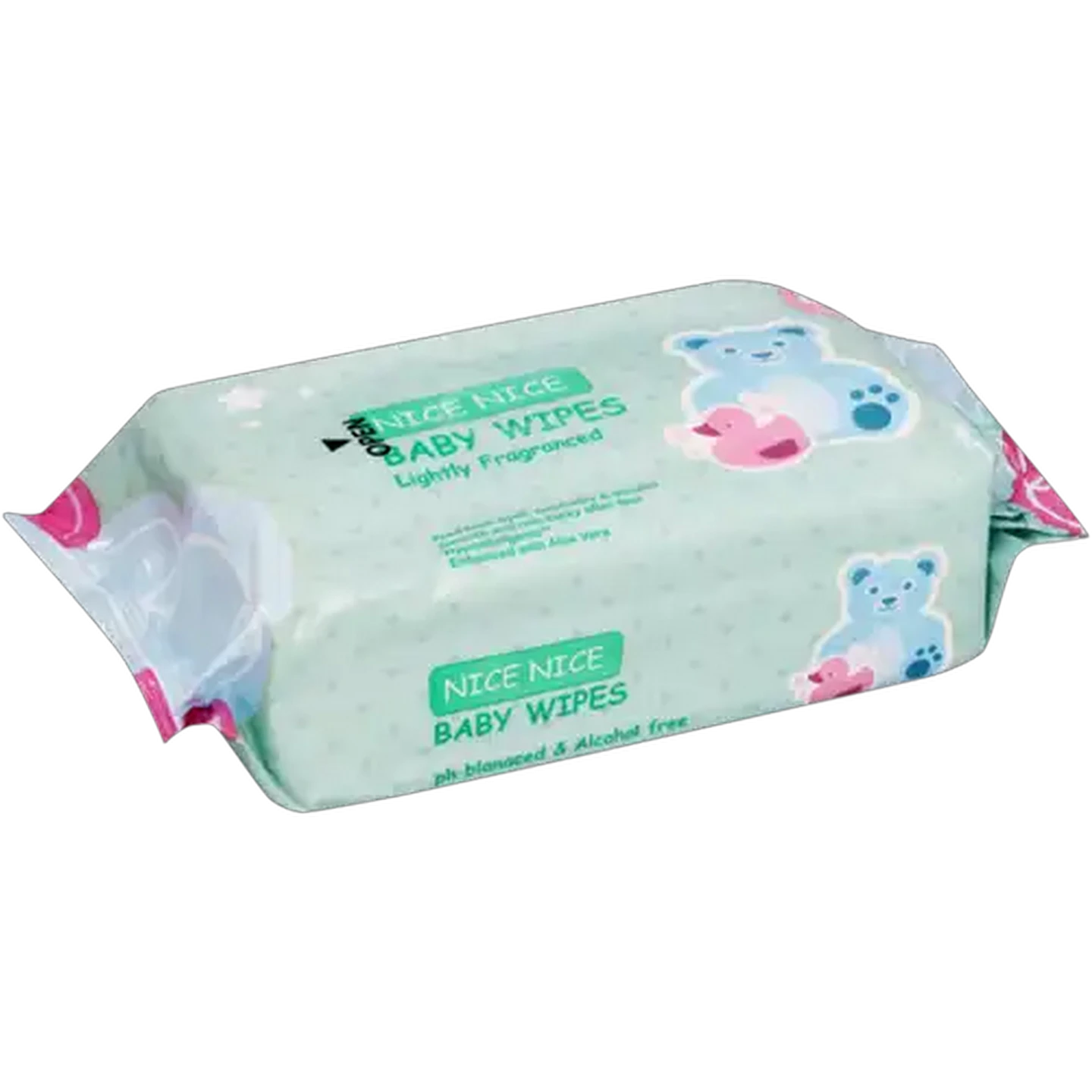 Image of Nice Nice Unfragranced Baby Wipes 80 Pack