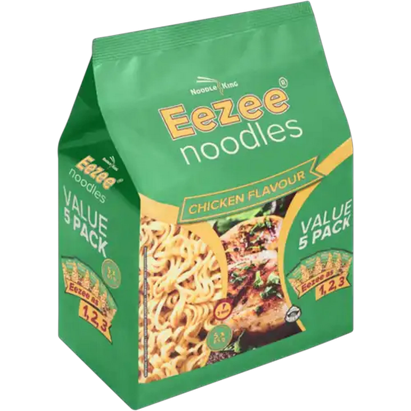 Image of Eezee Noodles Chicken Flavour Instant Noodles 5 x 65g