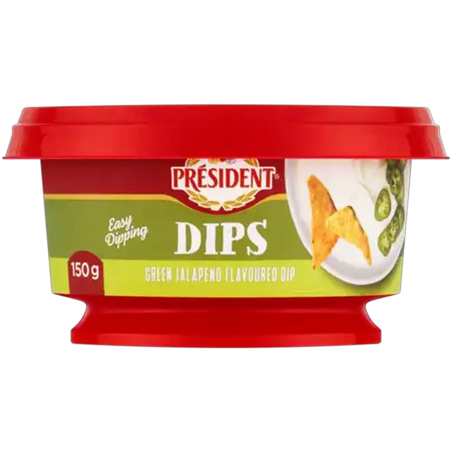 Image of Président Green Jalapeno Flavoured Dip 150g