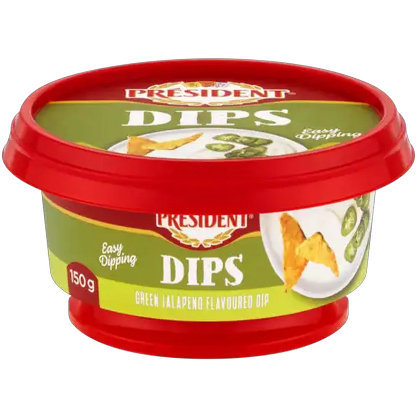 Image of Président Green Jalapeno Flavoured Dip 150g